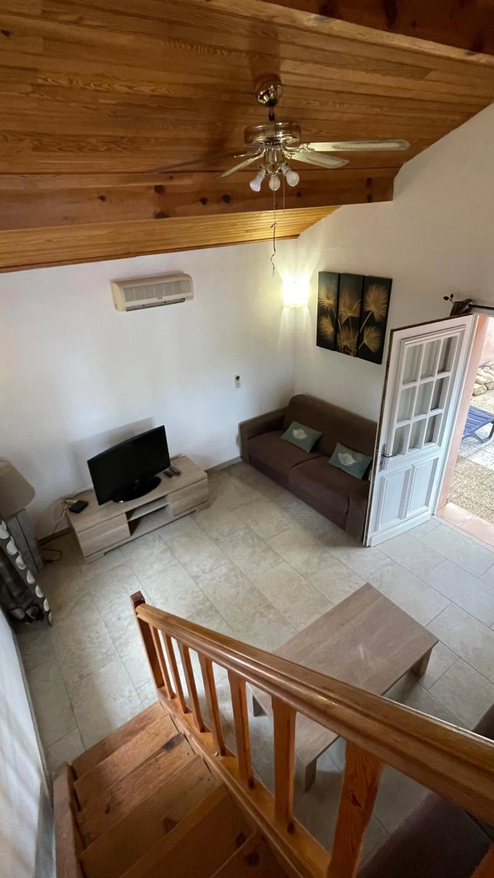 Living room in Résidence U Pirellu