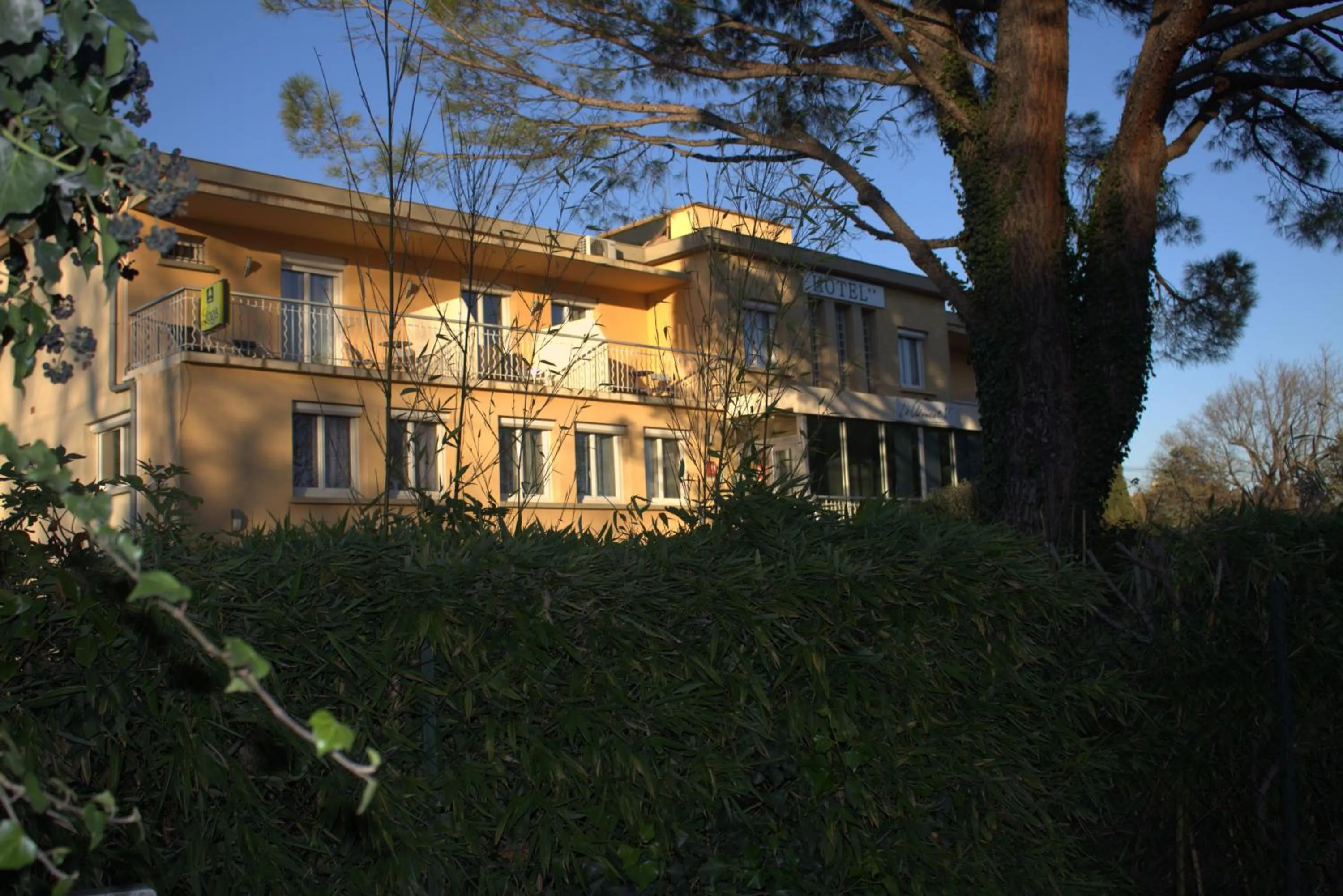 Property building in Logis Hôtel Le Clement V
