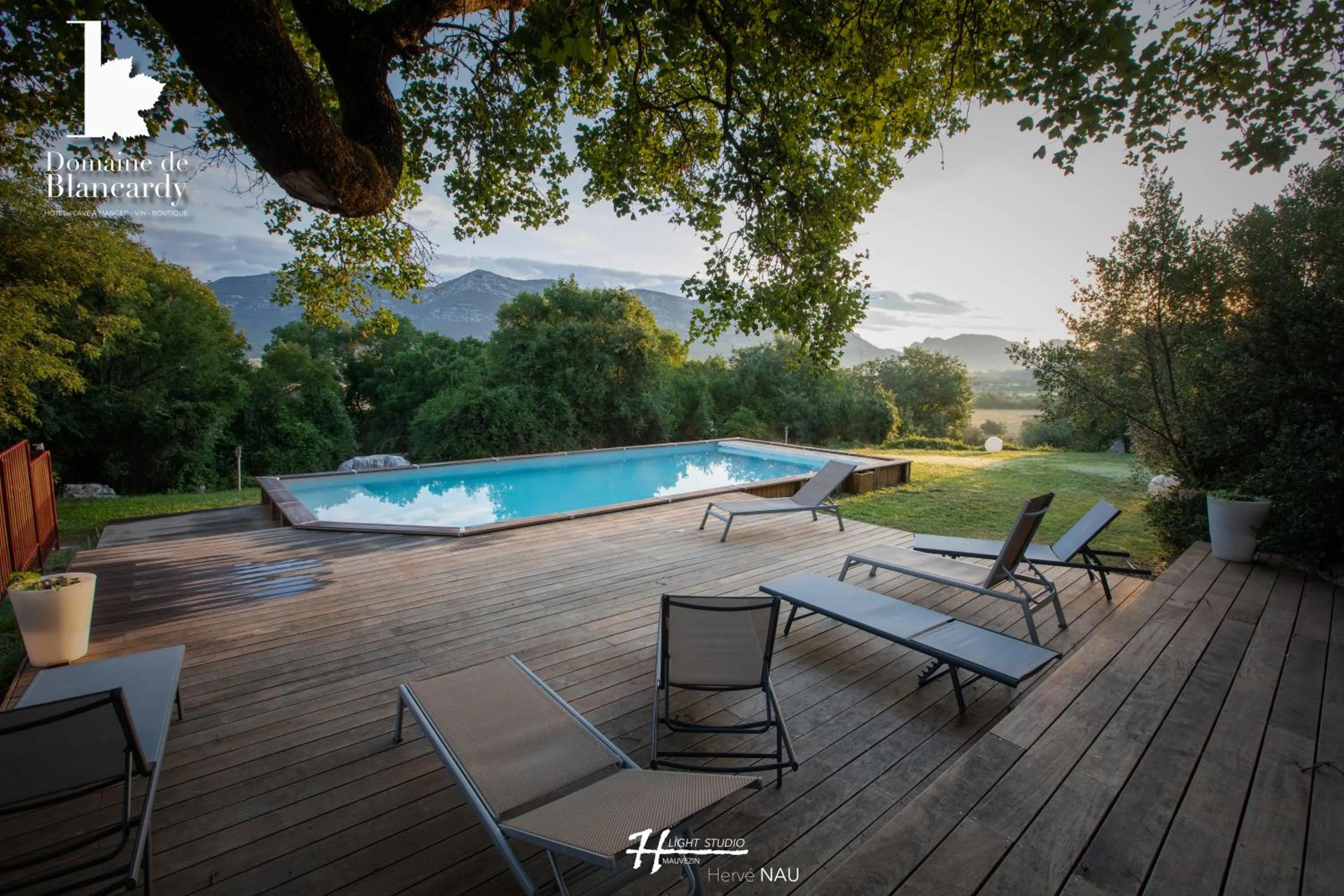 Swimming pool in Domaine De Blancardy