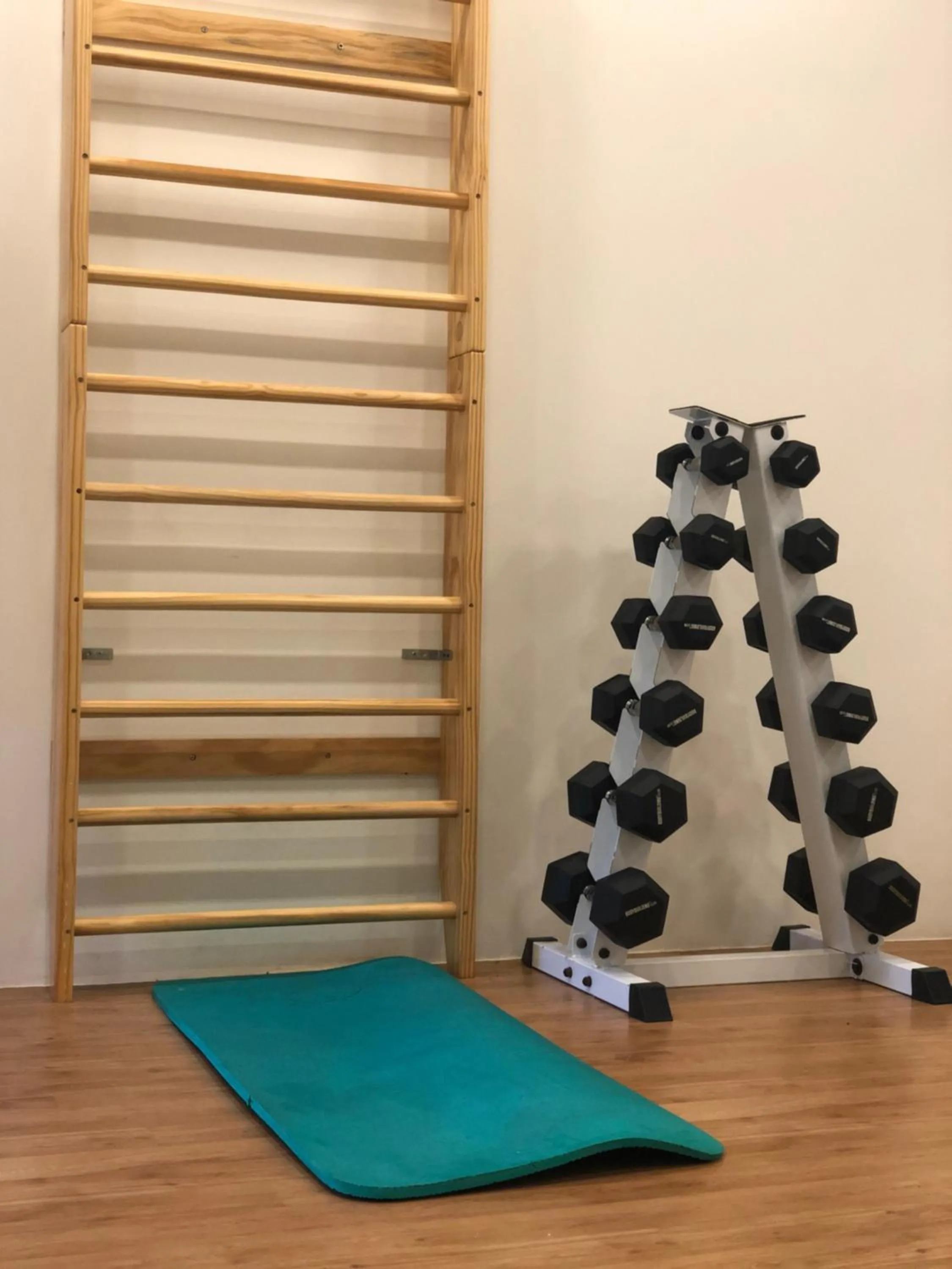 Fitness centre/facilities in Eleftheria Hotel