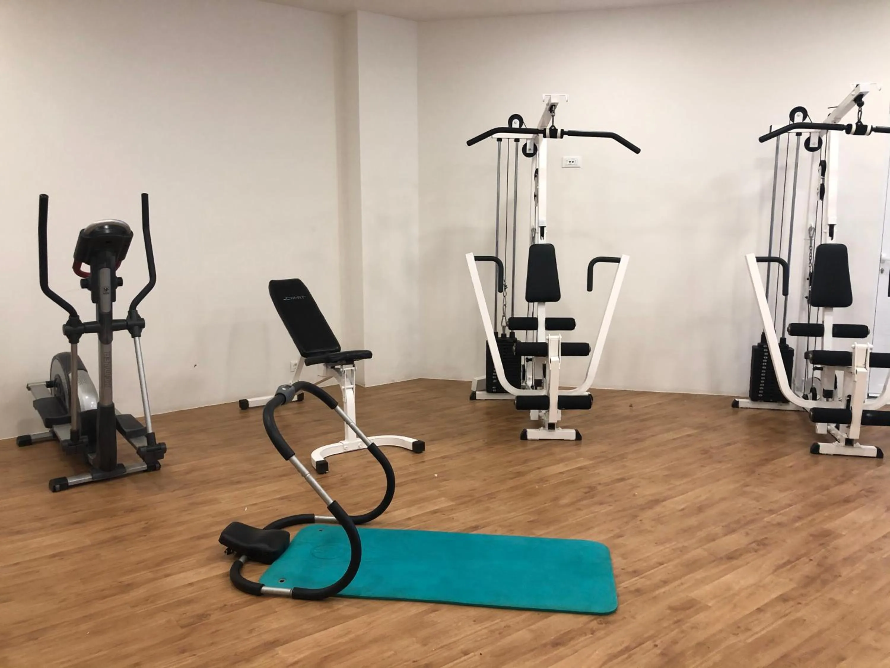 Fitness centre/facilities in Eleftheria Hotel