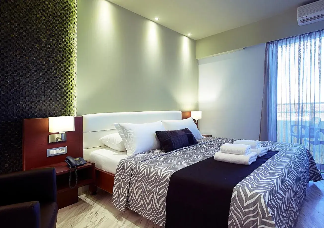 Superior Double or Twin Room with Garden View in Eleftheria Hotel Superior Double or Twin Room with Garden View in Eleftheria Hotel