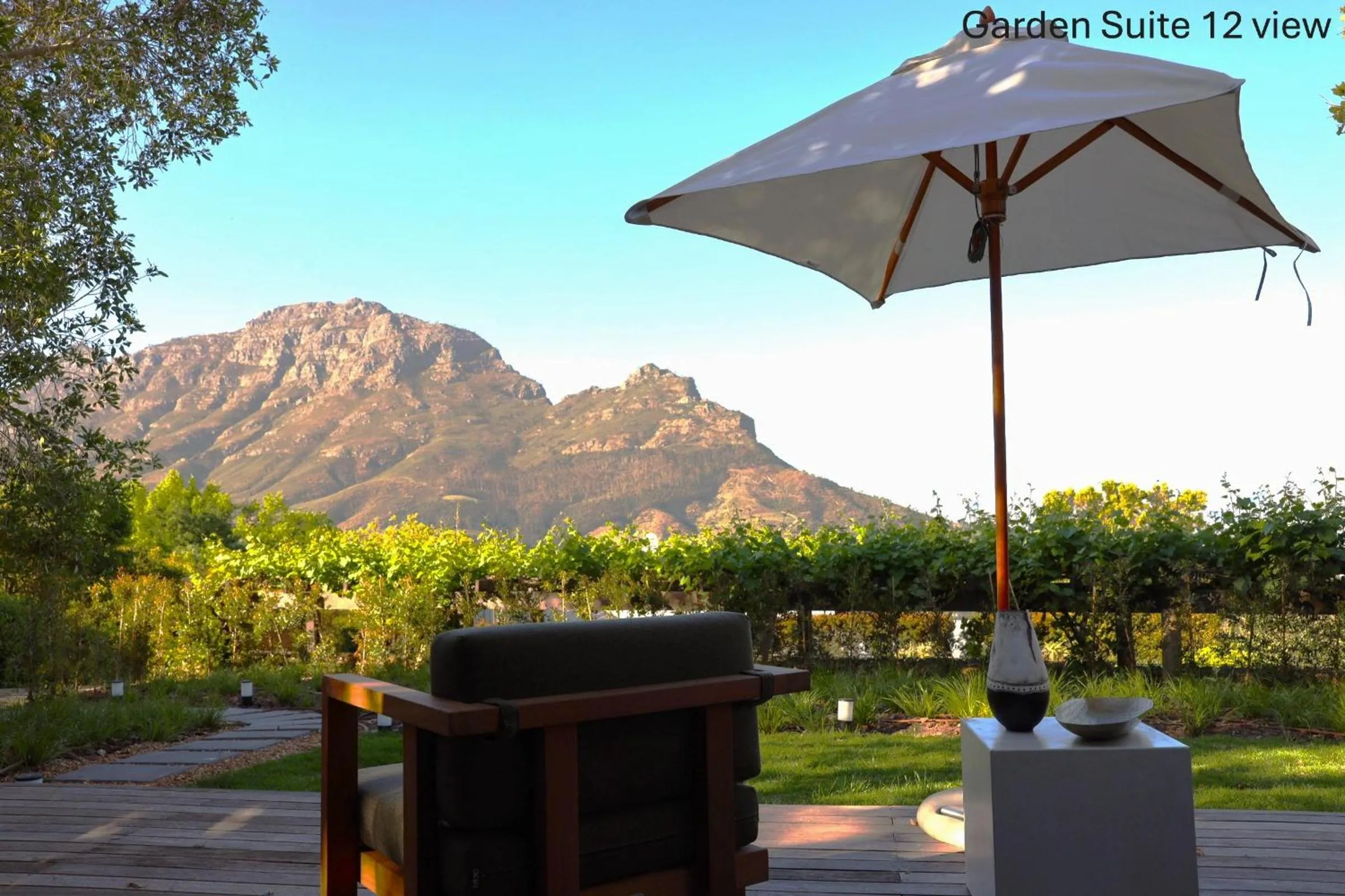 Mountain view in Clouds Estate