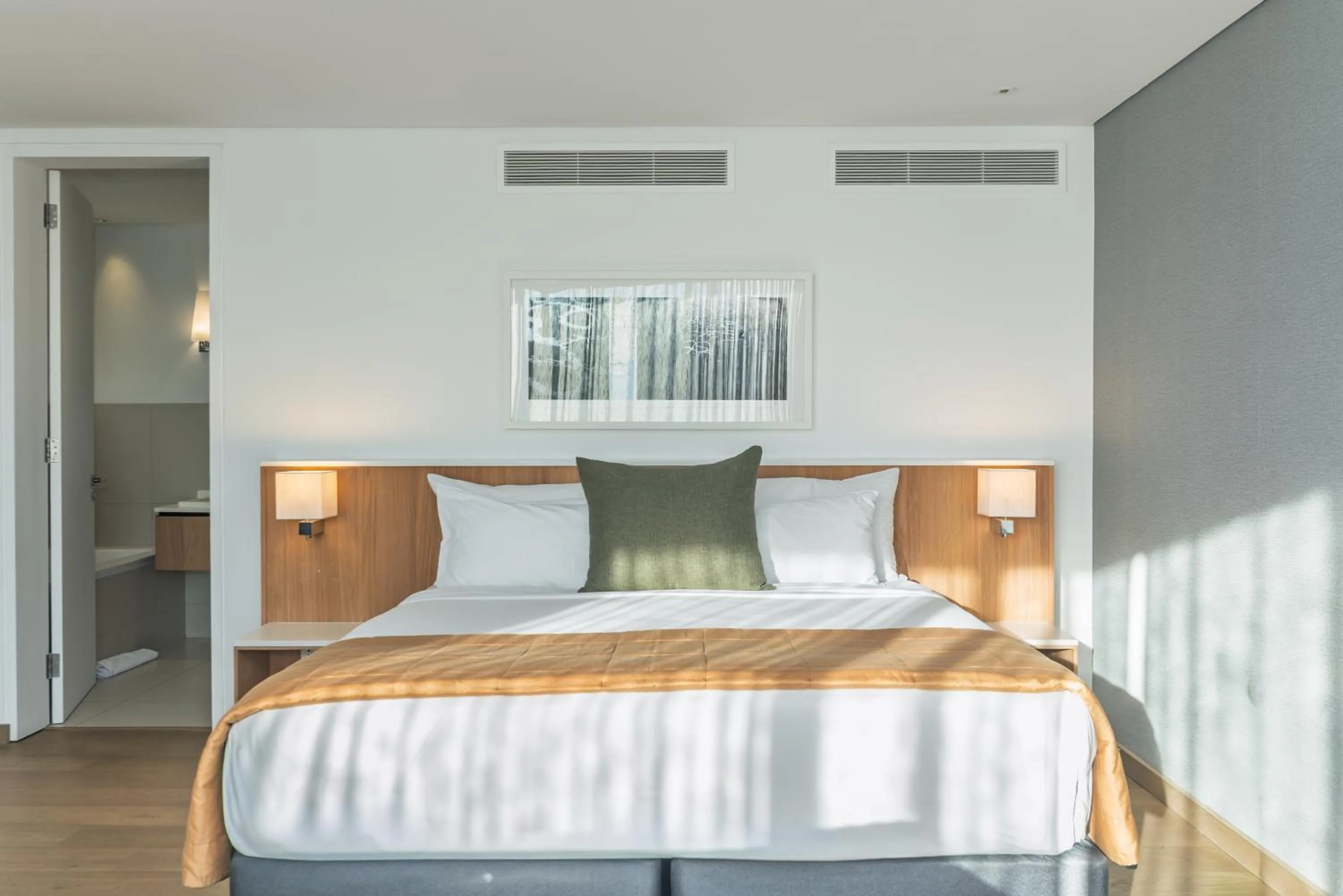 Bedroom, Bed in Clouds Estate