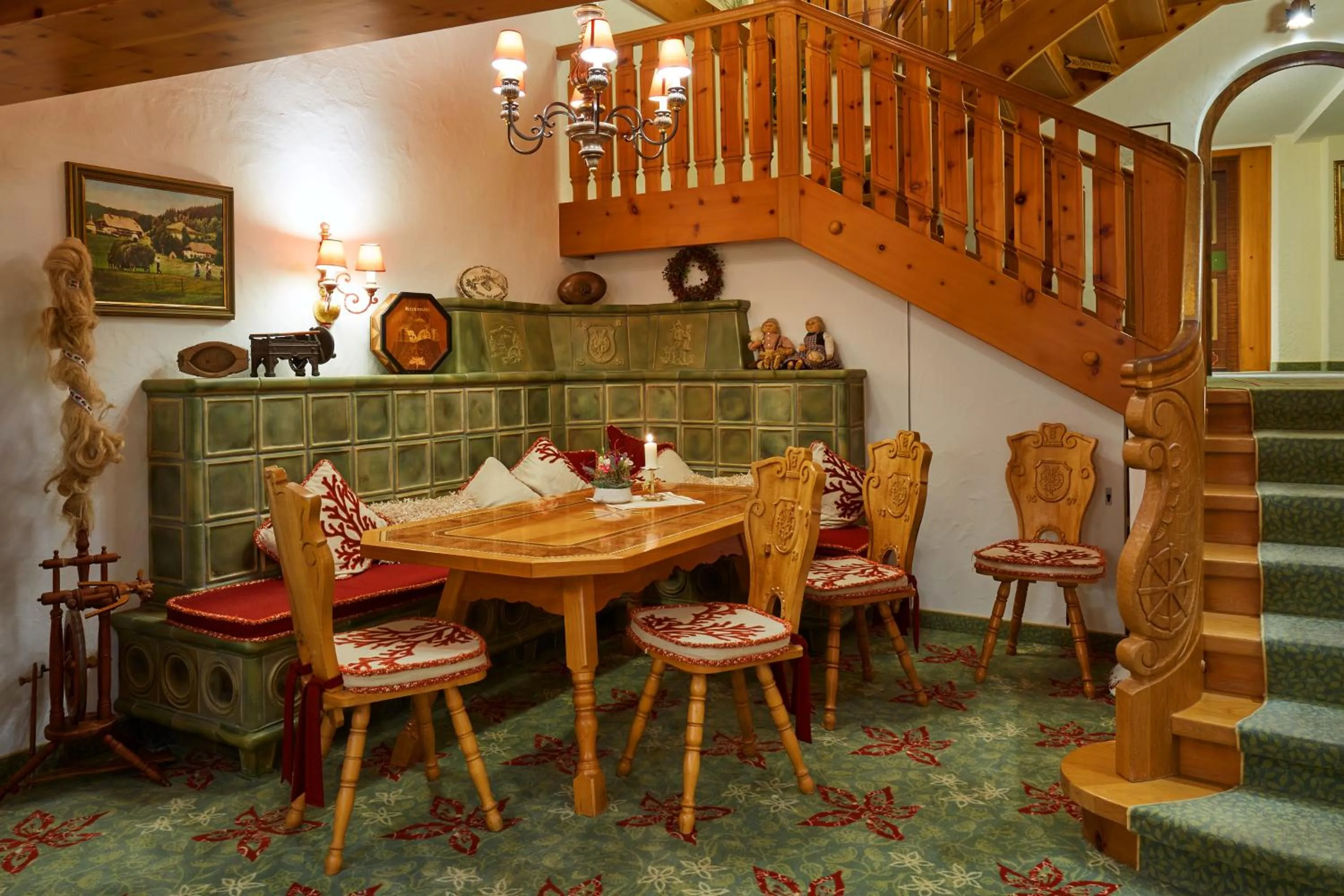 Lounge or bar in Hotel Kesslermühle