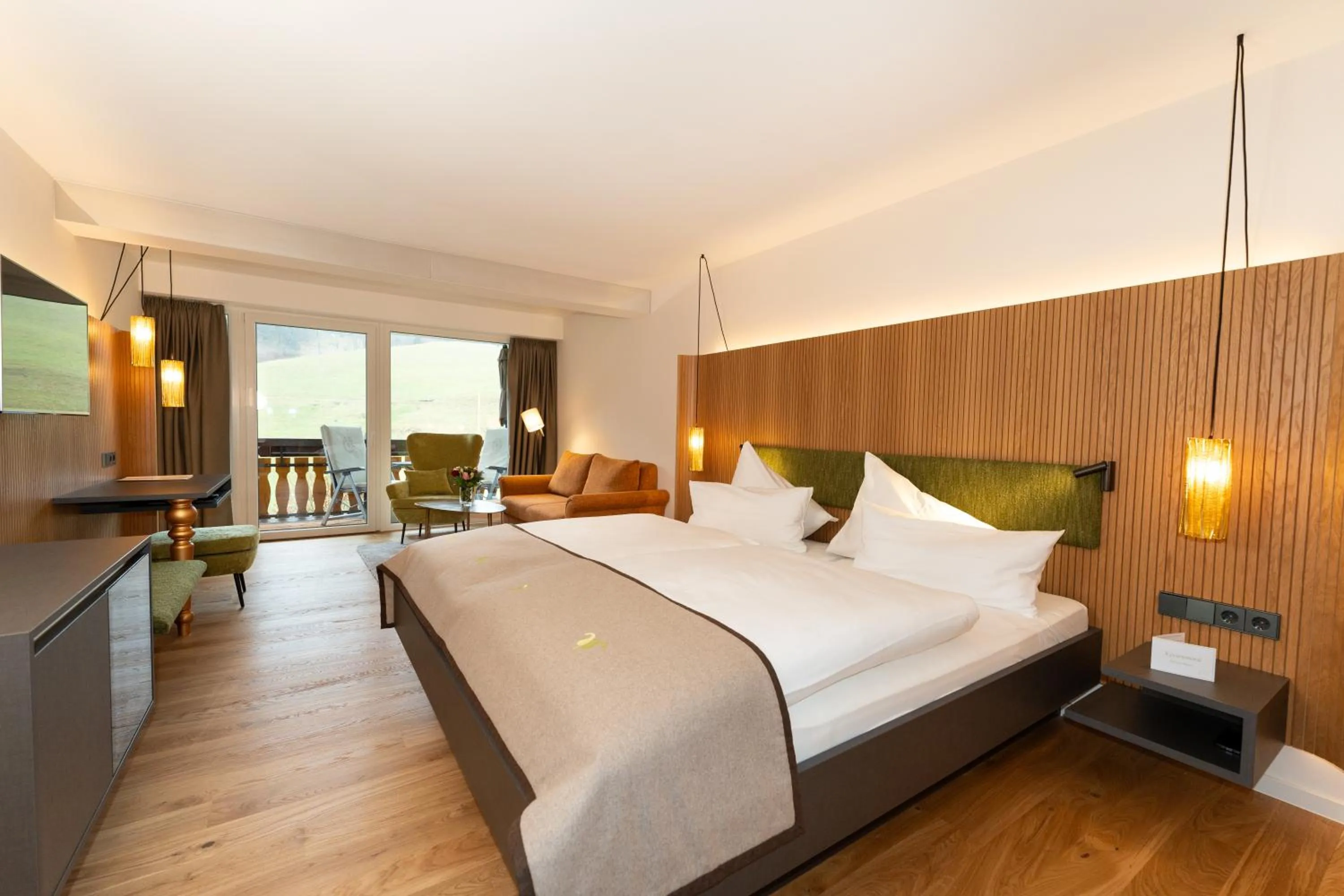 Photo of the whole room, Bed in Hotel Kesslermühle