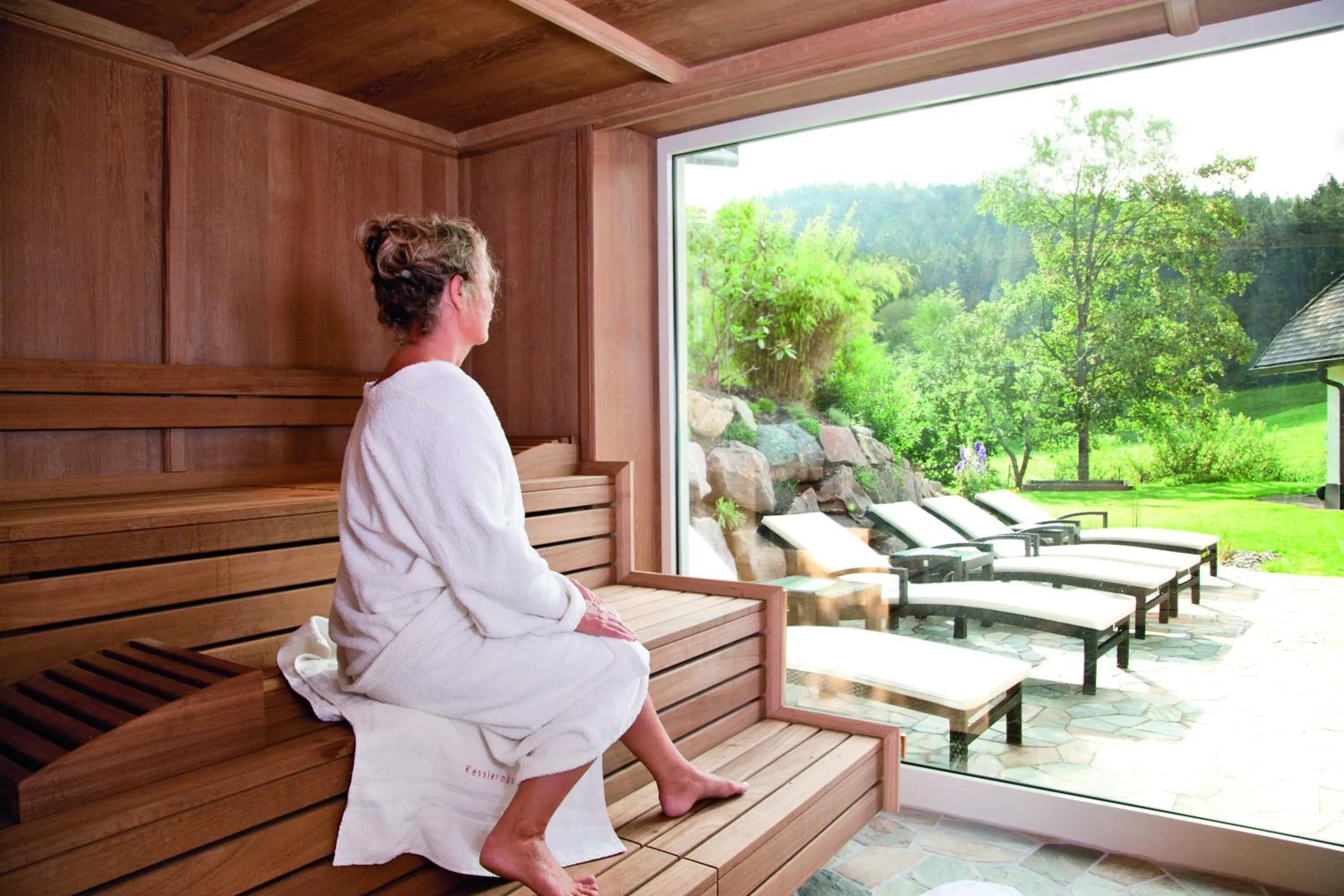 Spa and wellness centre/facilities in Hotel Kesslermühle