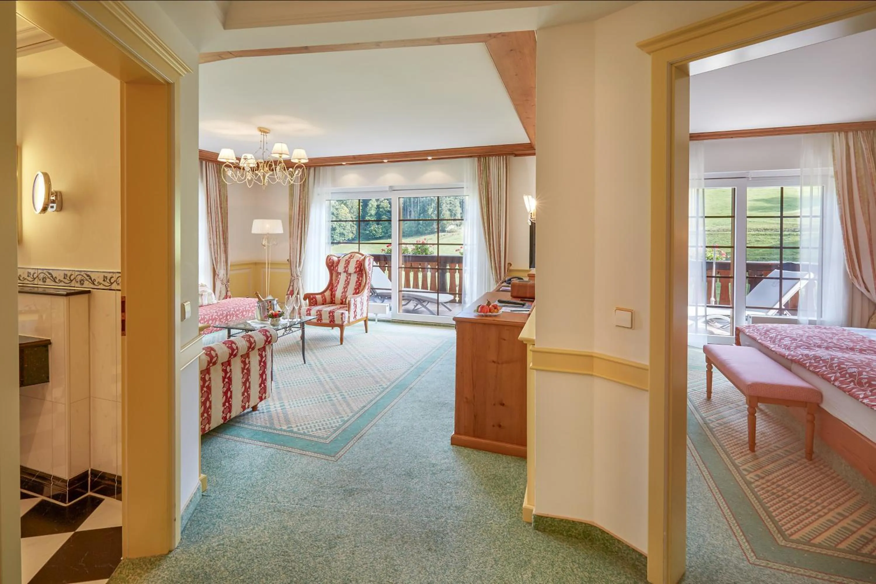 Photo of the whole room, Bed in Hotel Kesslermühle