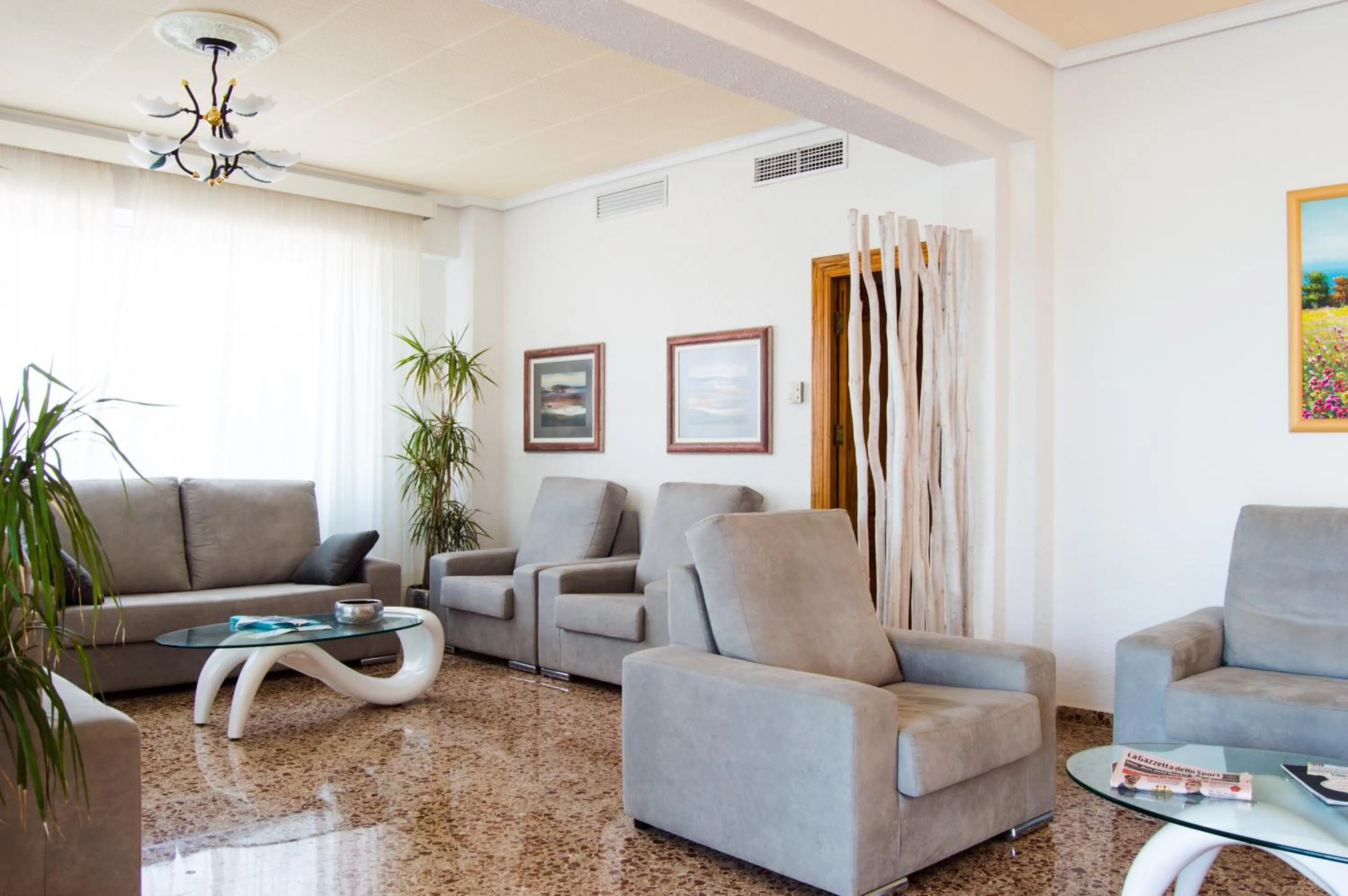 Lobby or reception in Lago Playa