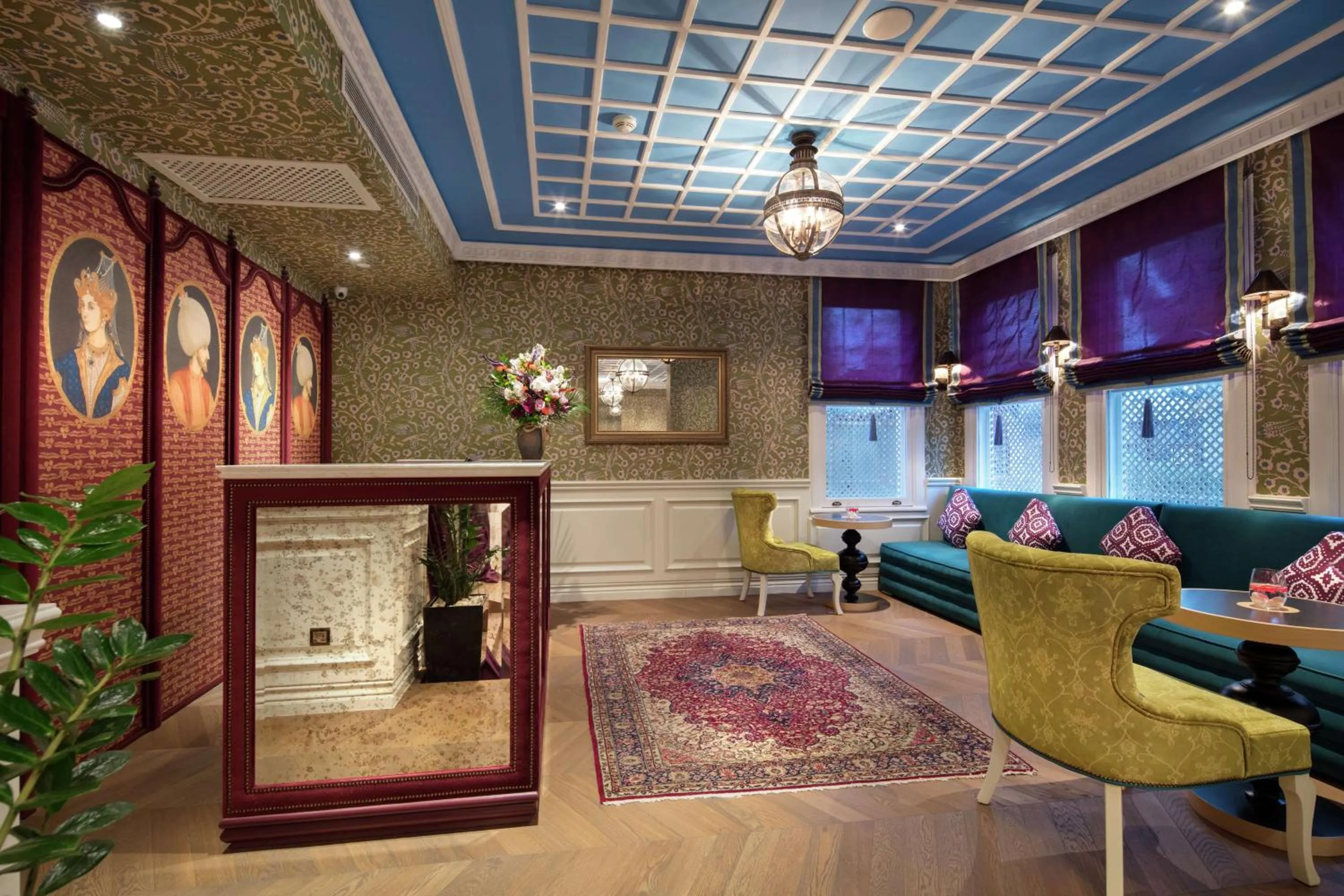 Lobby or reception in Hagia Sofia Mansions Istanbul, Curio Collection by Hilton