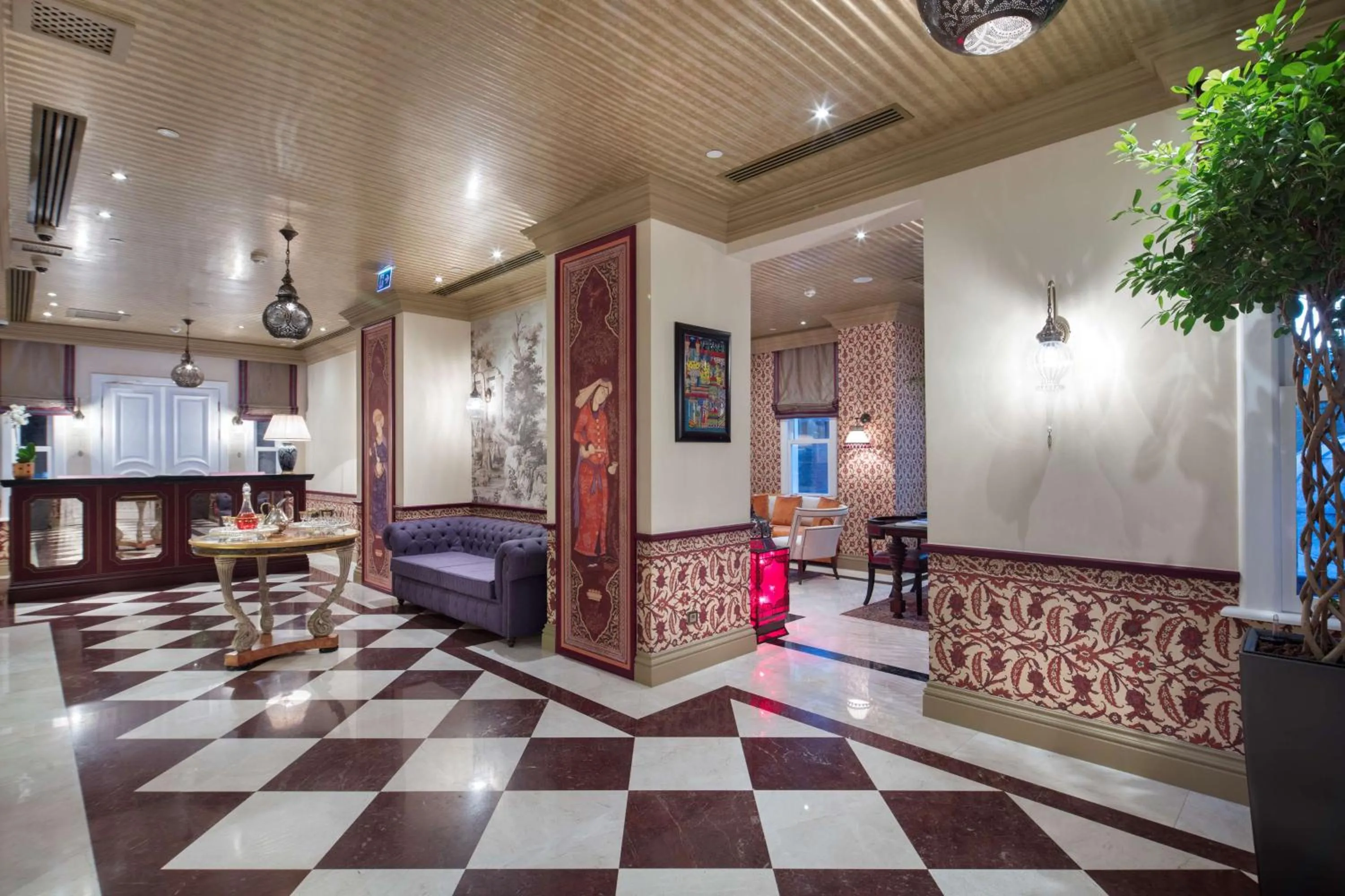 Lobby or reception in Hagia Sofia Mansions Istanbul, Curio Collection by Hilton