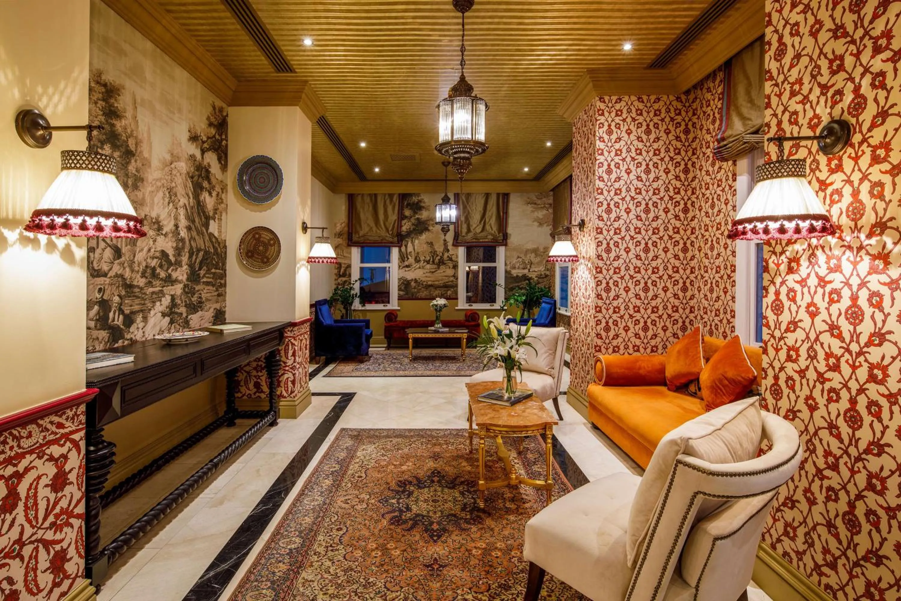 Lobby or reception in Hagia Sofia Mansions Istanbul, Curio Collection by Hilton