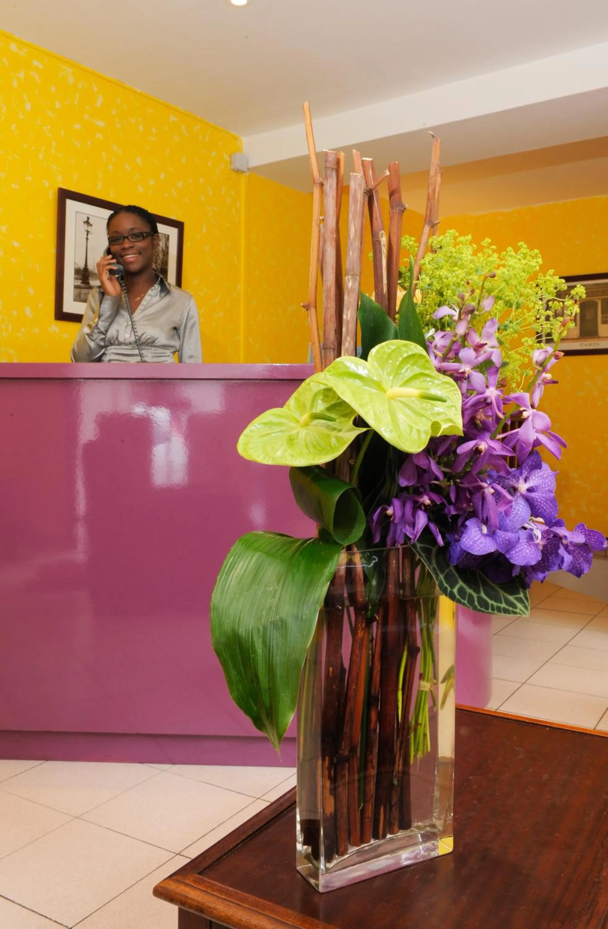 Lobby or reception in Auriane Porte De Versailles
