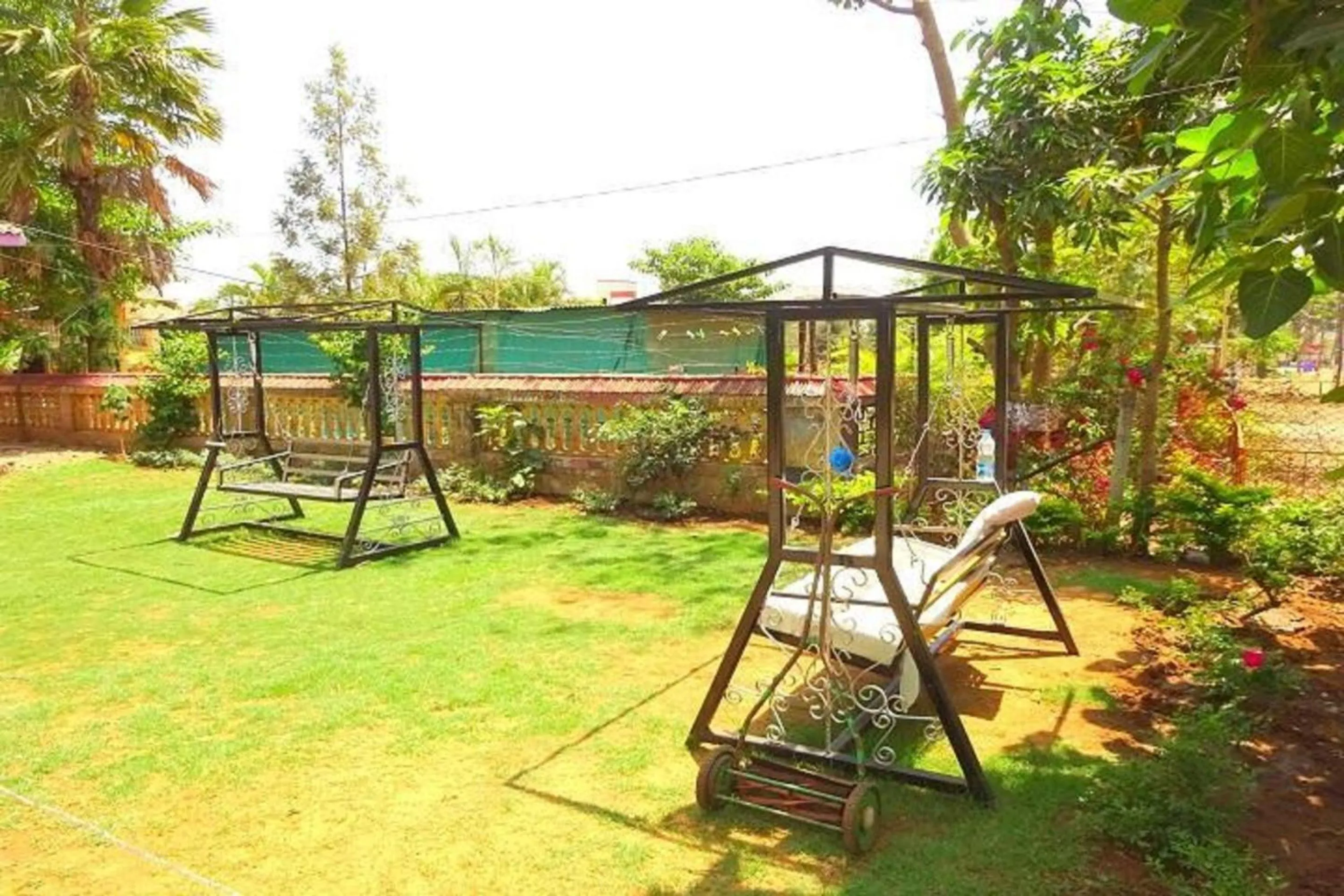 Garden in Manas Homestay by Sky Stays