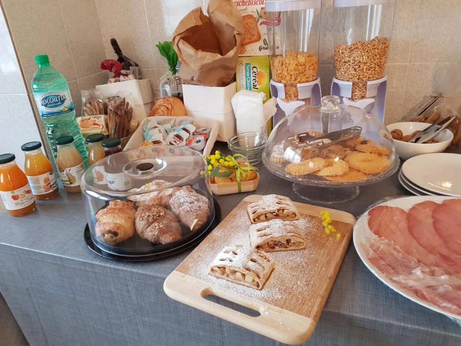 Food close-up in B&B da Mary