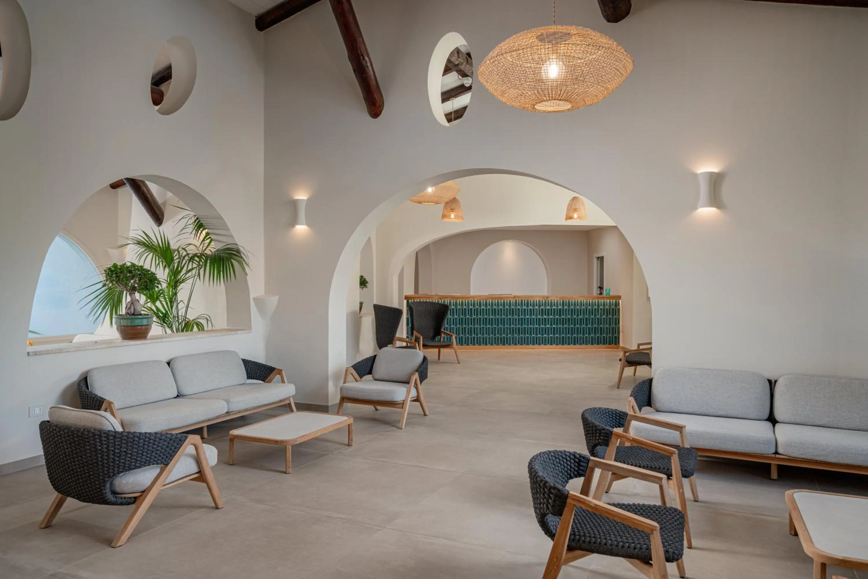 Lobby or reception in Club Esse Cala Bitta