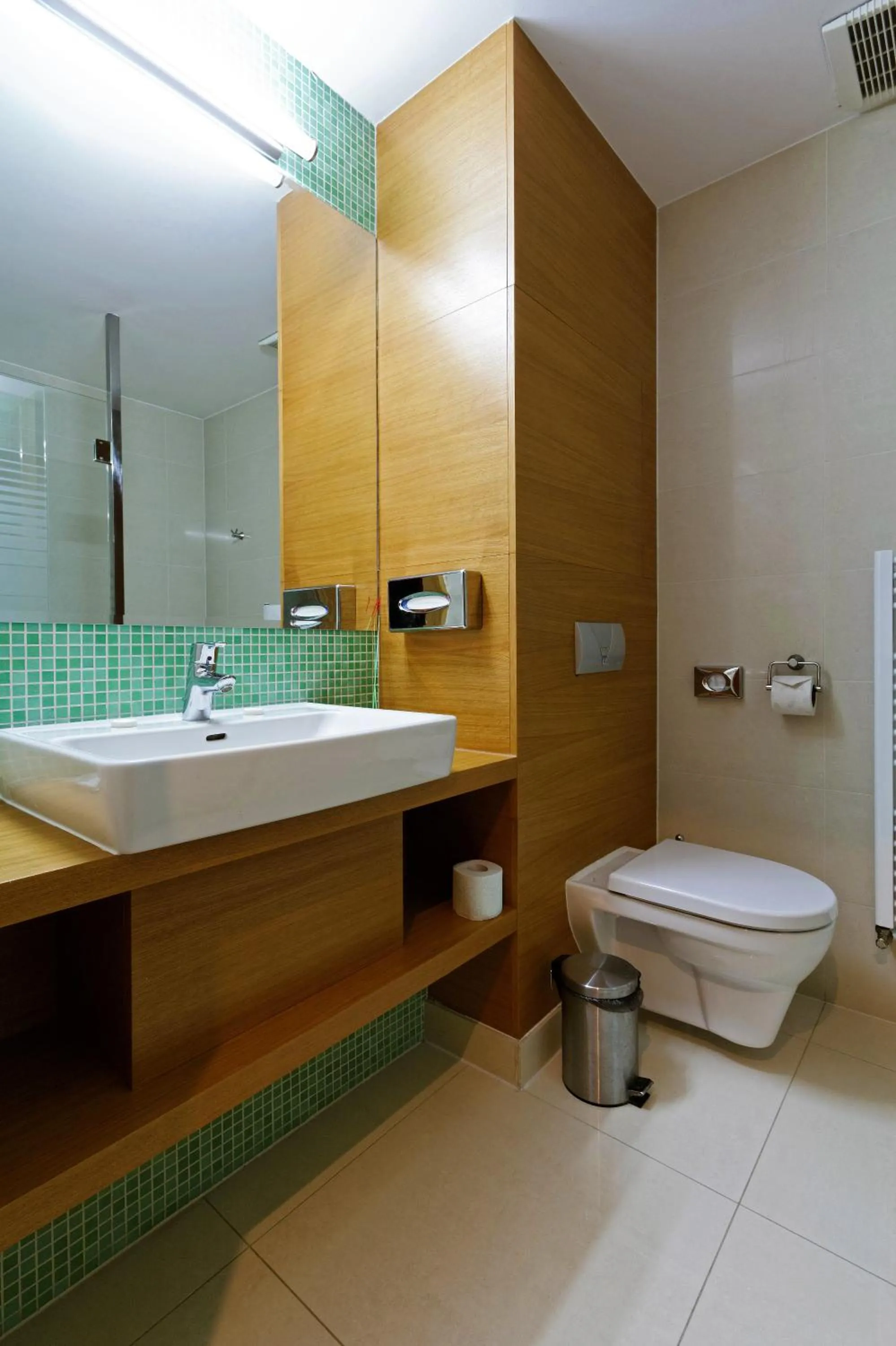 Bathroom in IMPIQ Hotel