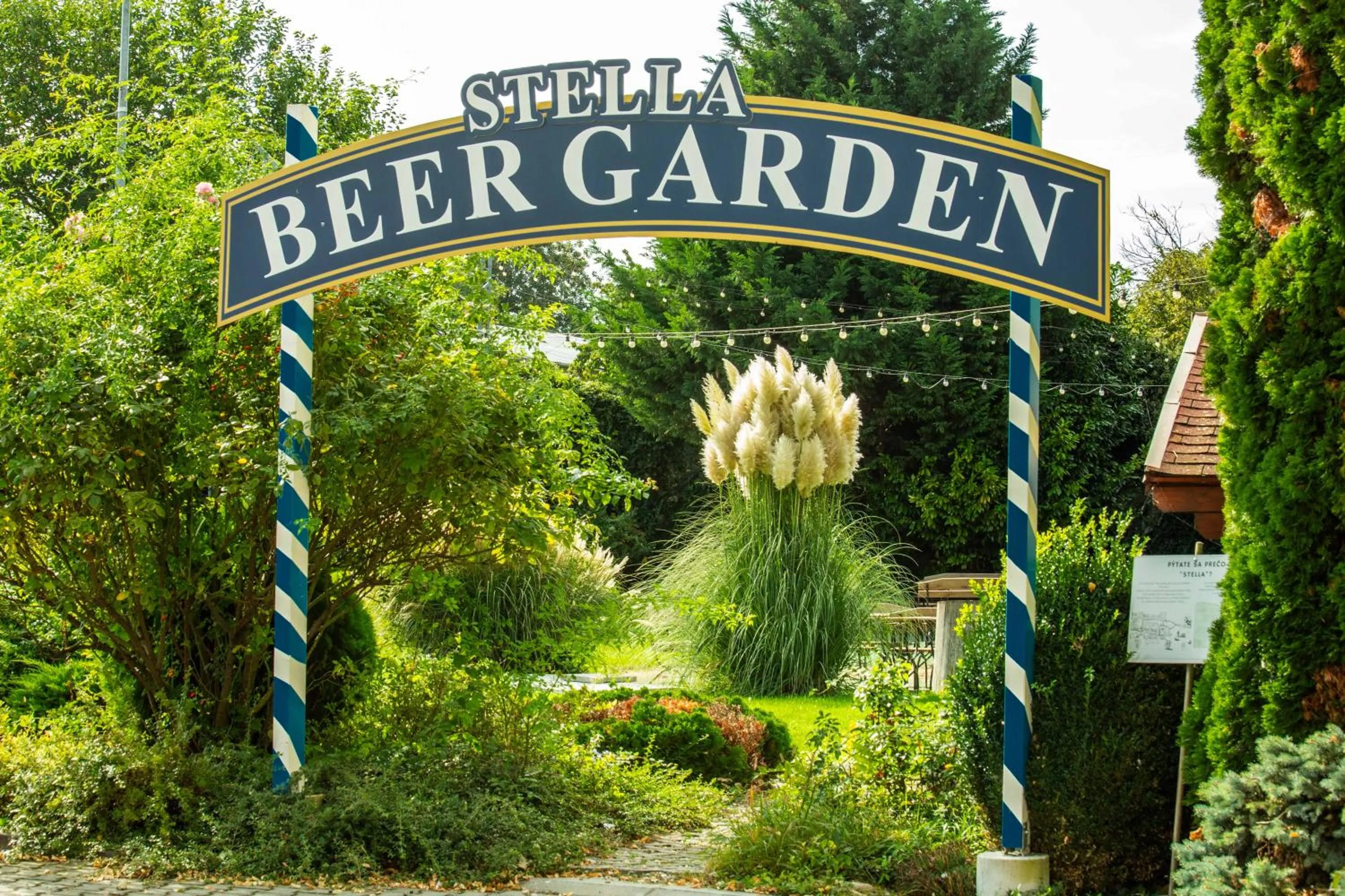 Garden in IMPIQ Hotel