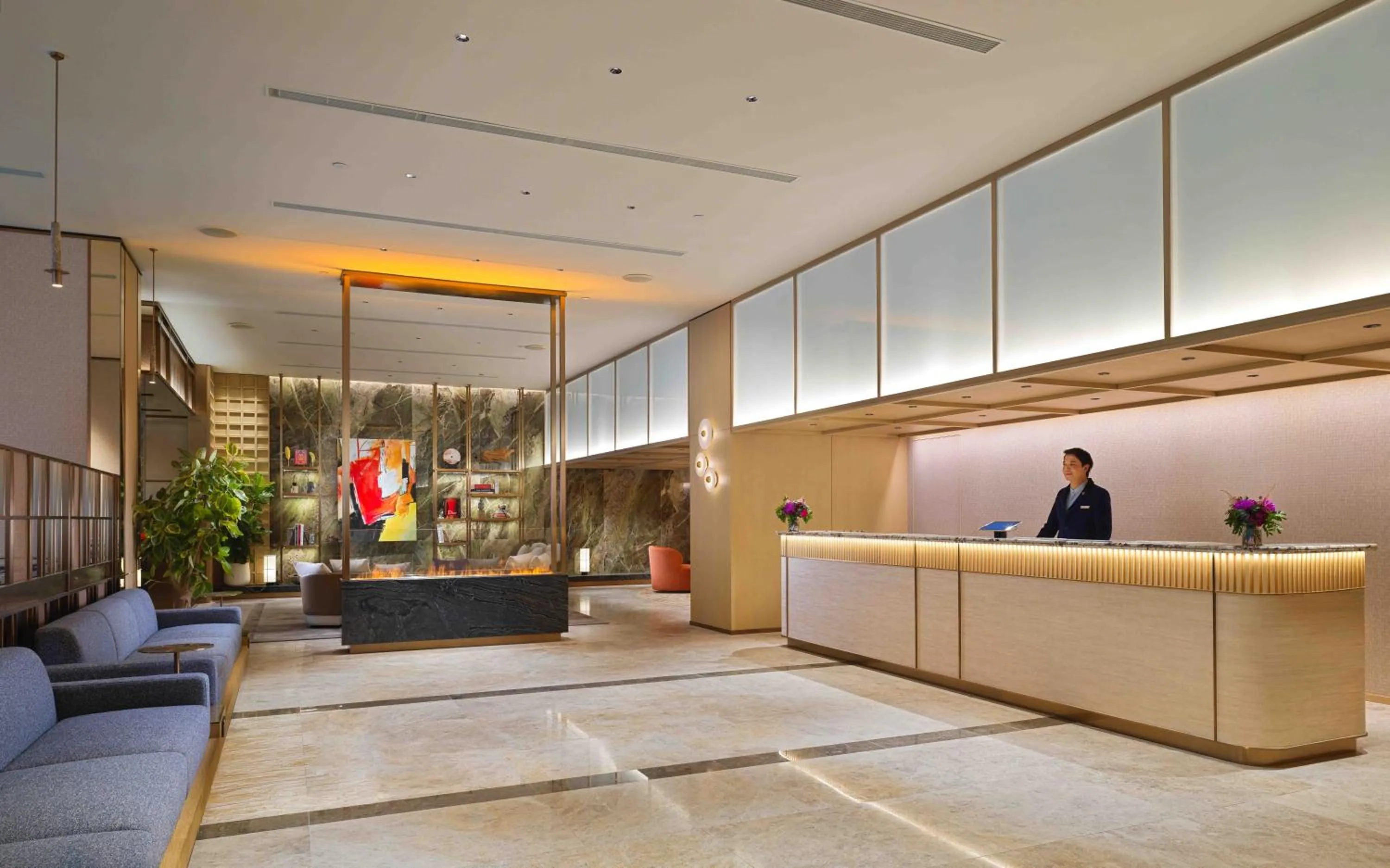 Lobby or reception in Nina Hotel Island South