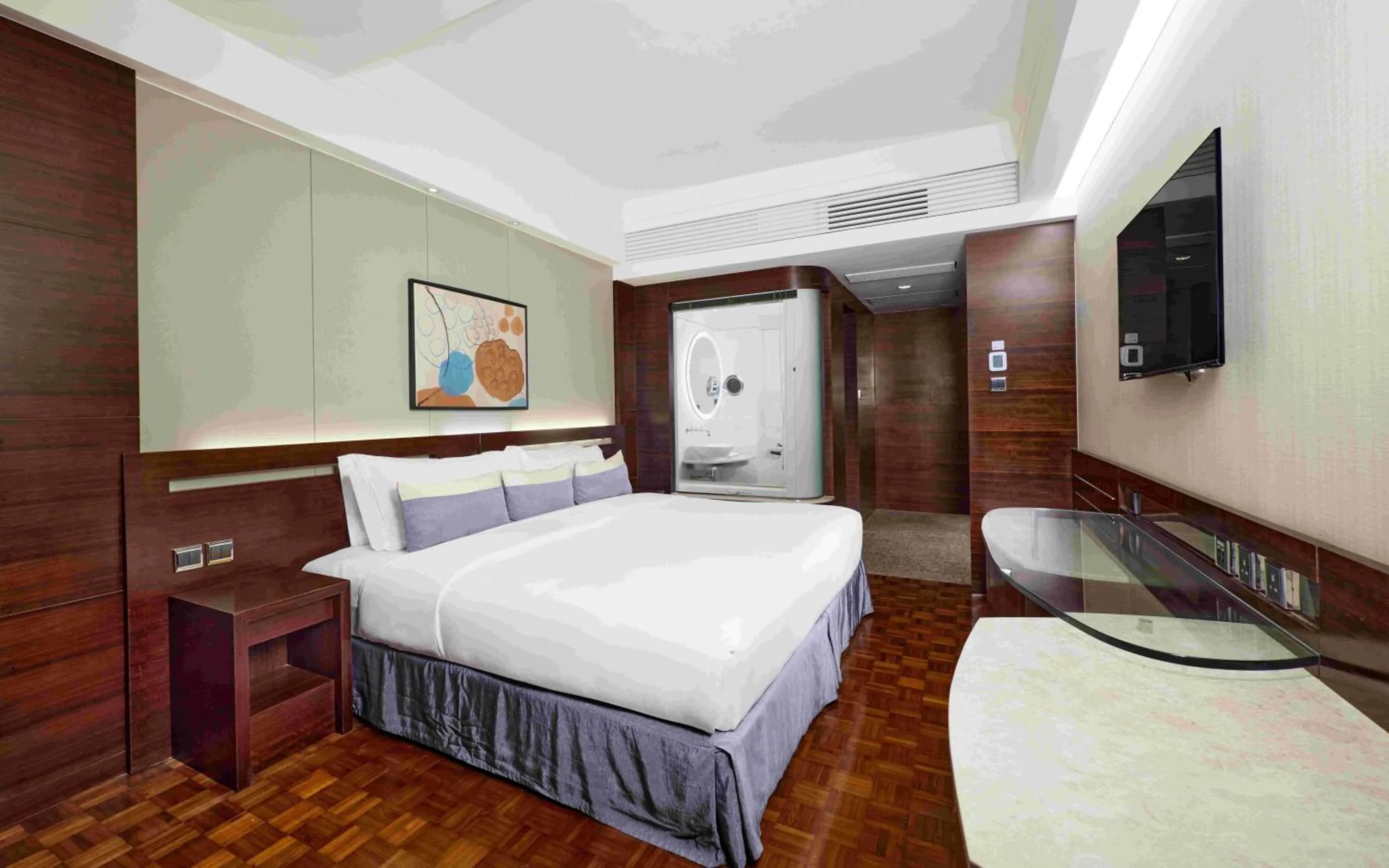 Bedroom, Bed in Nina Hotel Island South