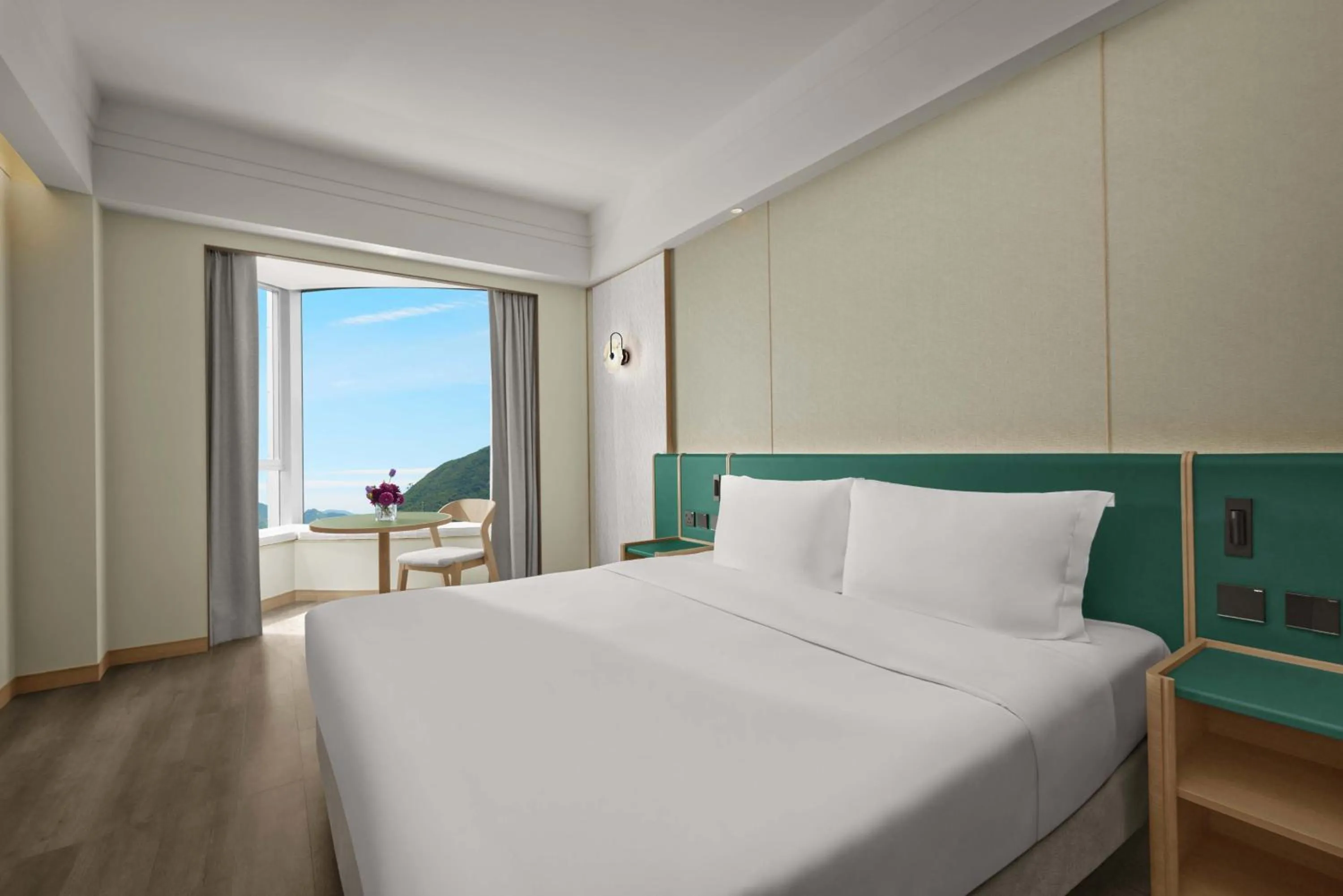 Bed in Nina Hotel Island South