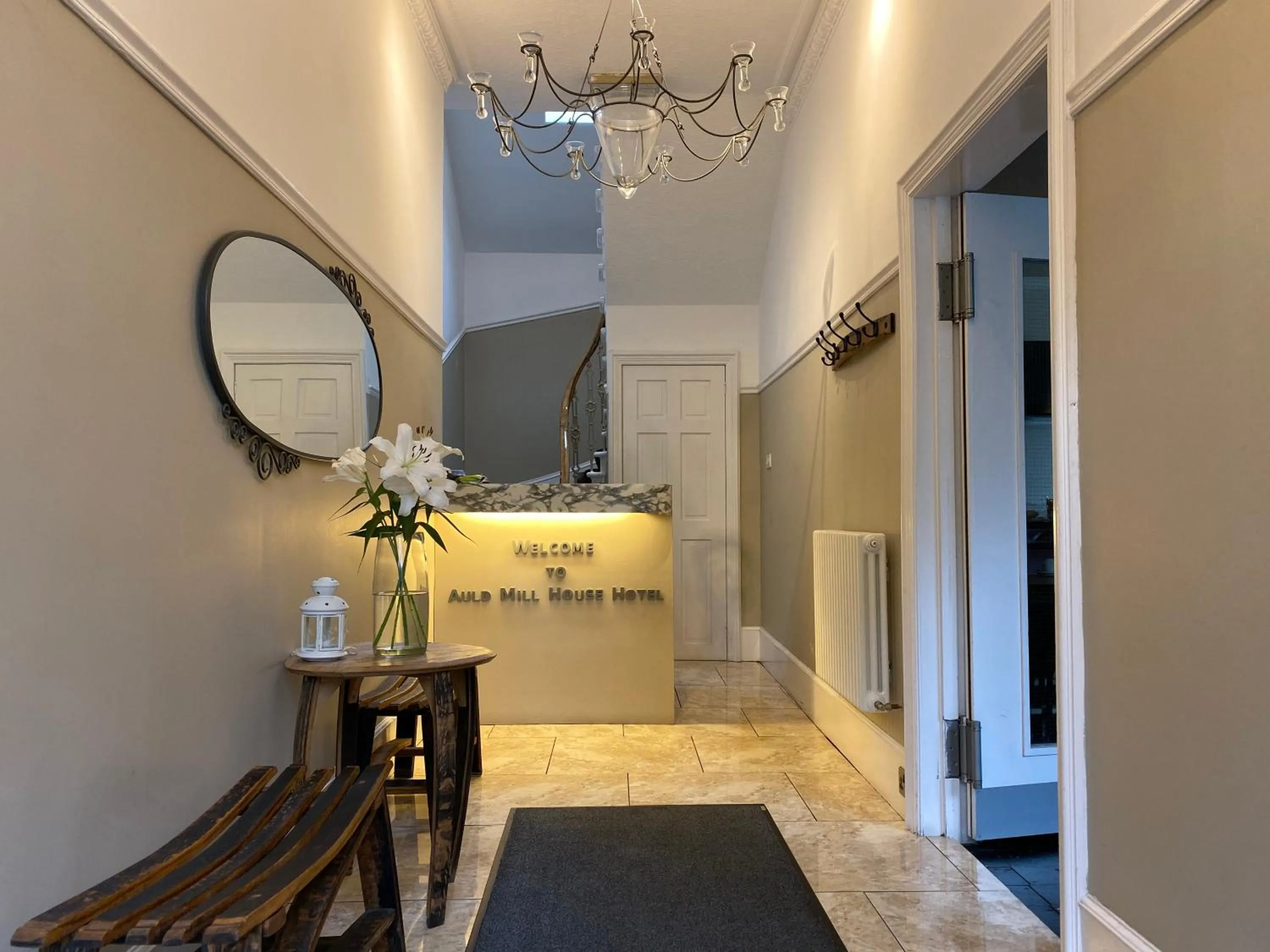 Facade/entrance in Auld Mill House Hotel