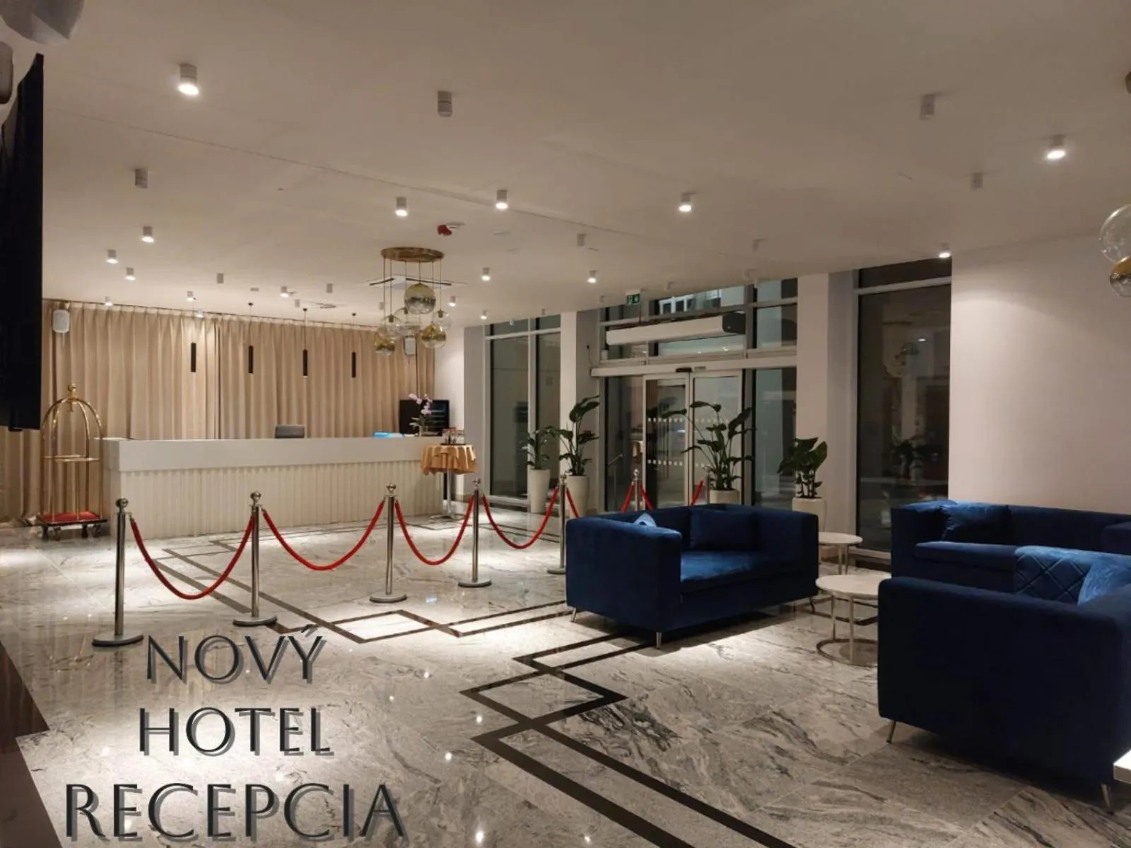 Lobby or reception in Hotel Arcade