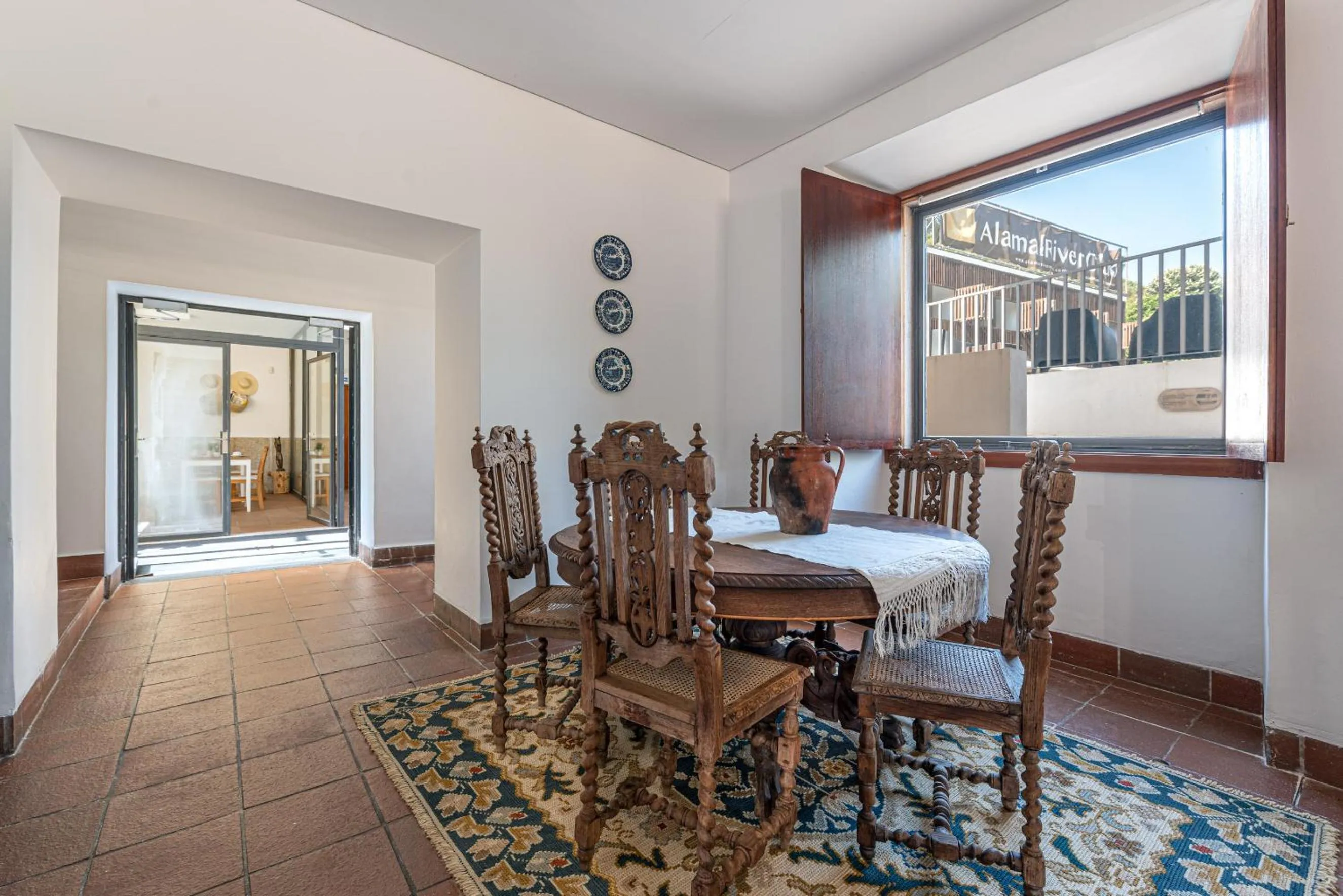 Living room in Alamal River Club