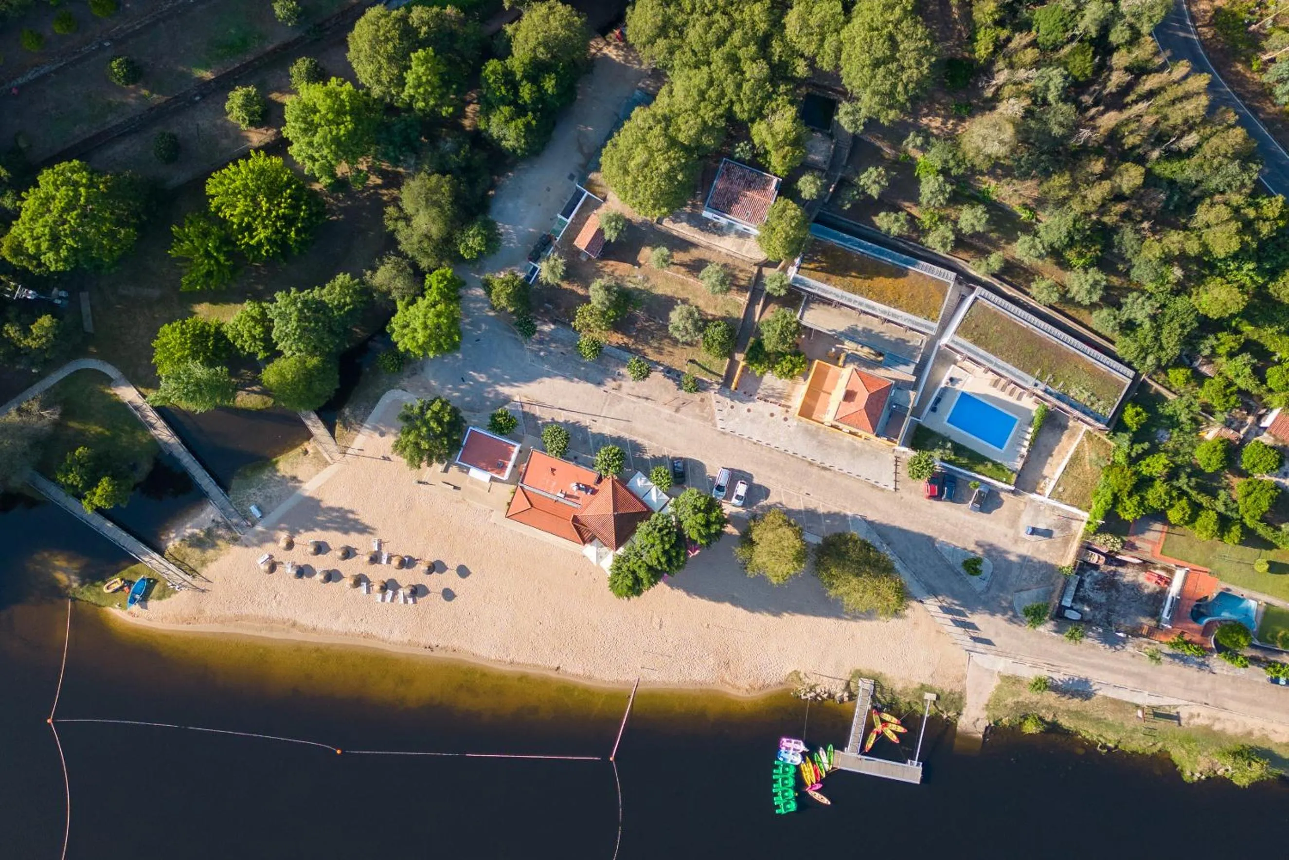 Bird's eye view in Alamal River Club