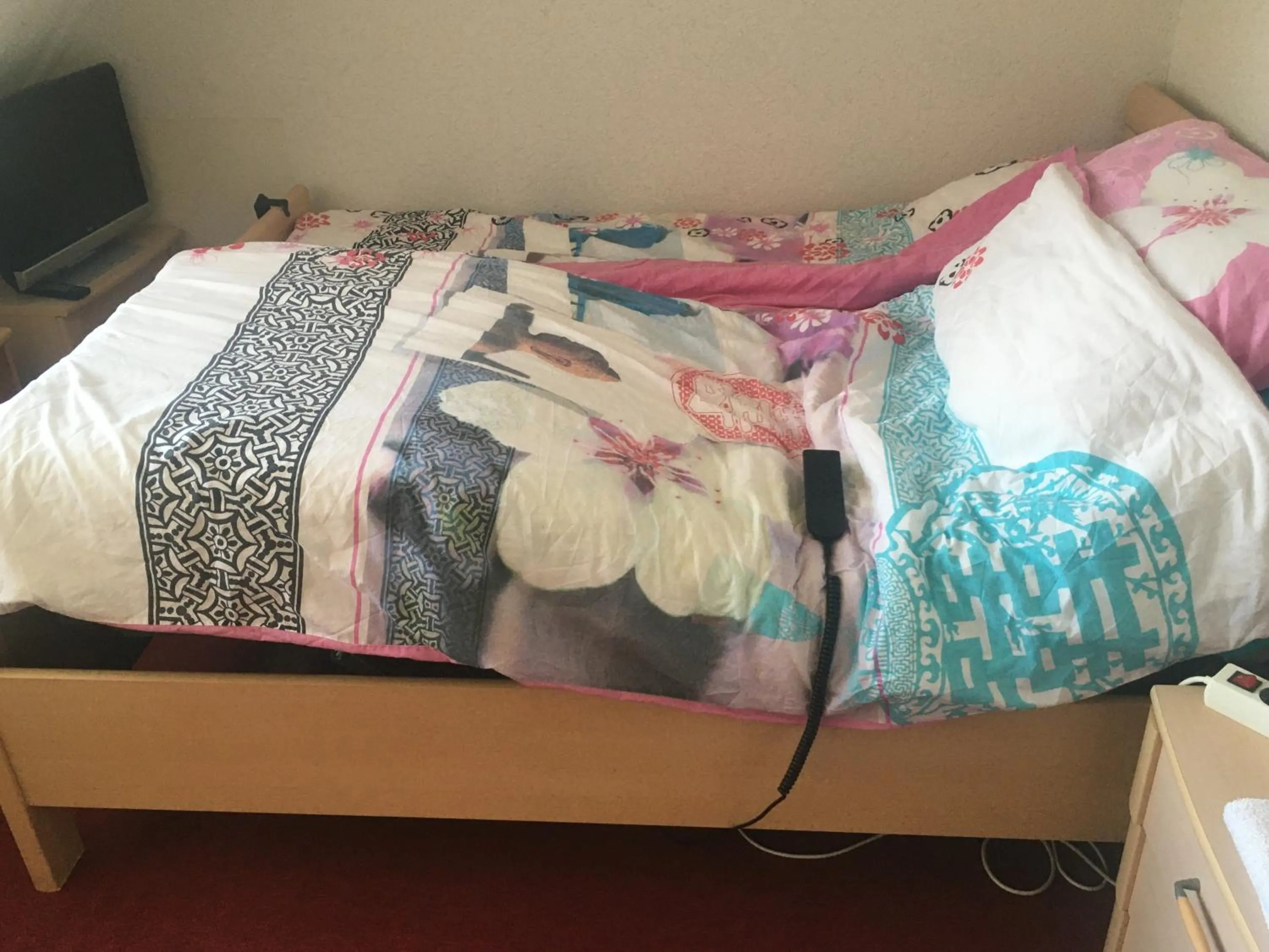 Bed in Wim's Place Schiphol Amsterdam Airport