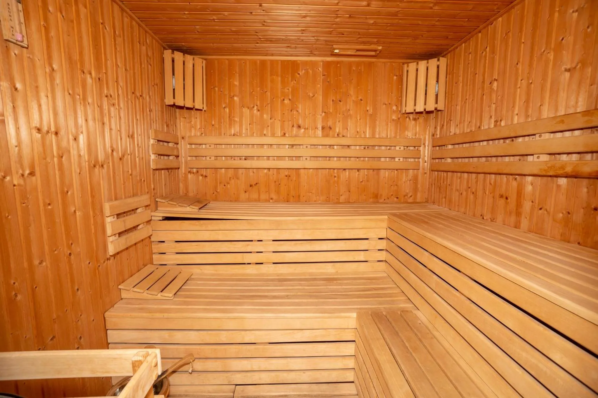 Sauna in Hotel Dominika