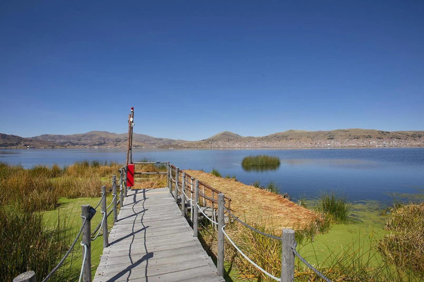 Lake view in Casa Andina Premium Puno