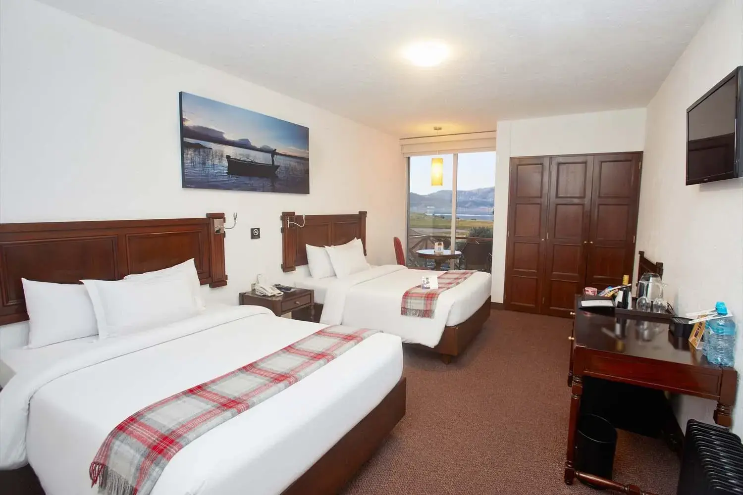 Superior Twin Room with Lake View in Casa Andina Premium Puno Superior Twin Room with Lake View in Casa Andina Premium Puno