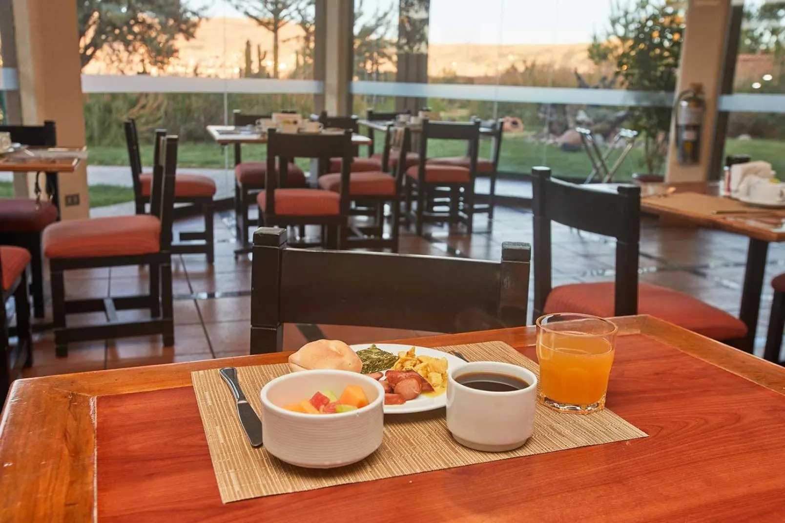 Buffet breakfast in Casa Andina Premium Puno