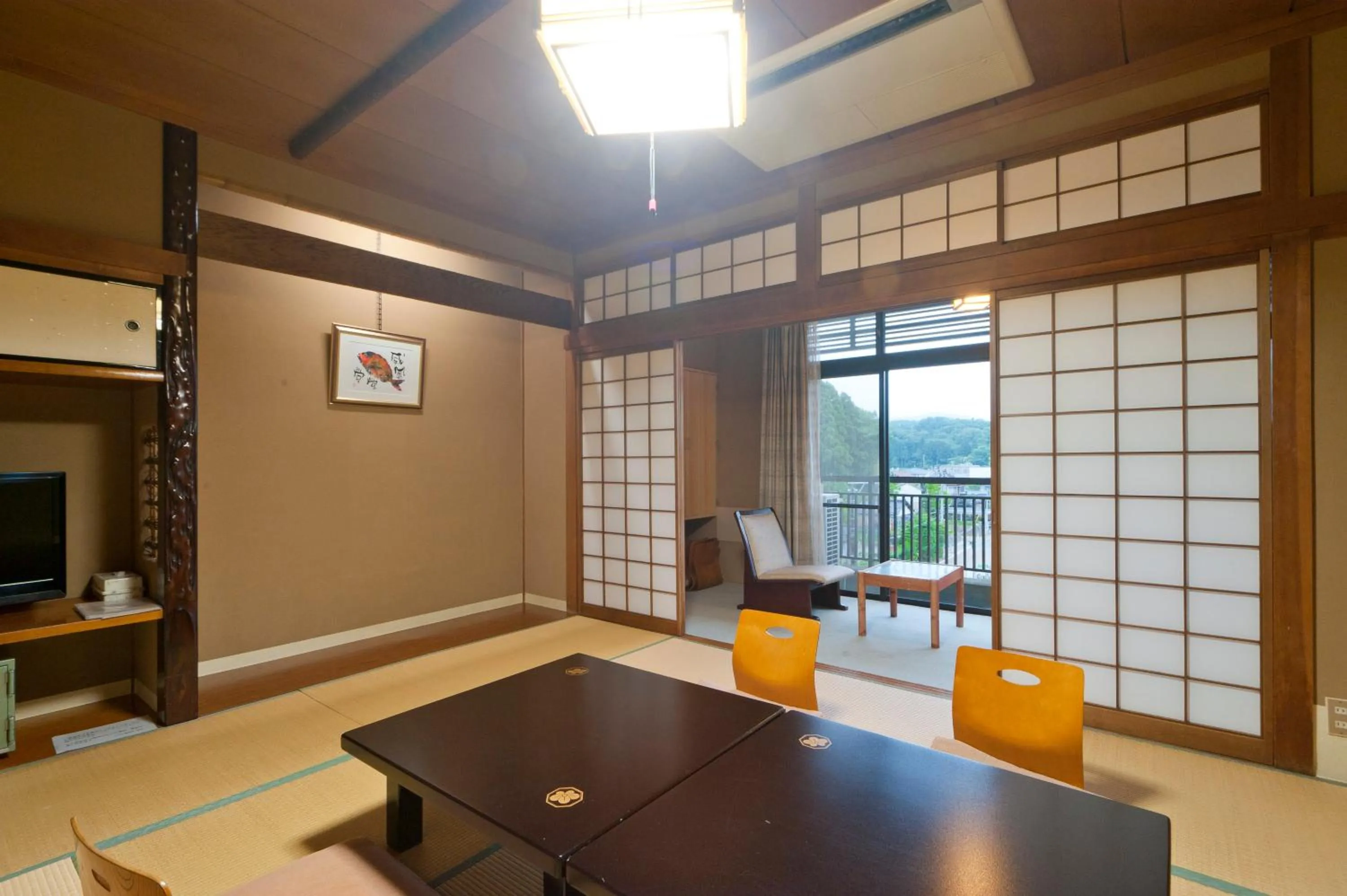 Photo of the whole room in Tagawa Ryusenkaku