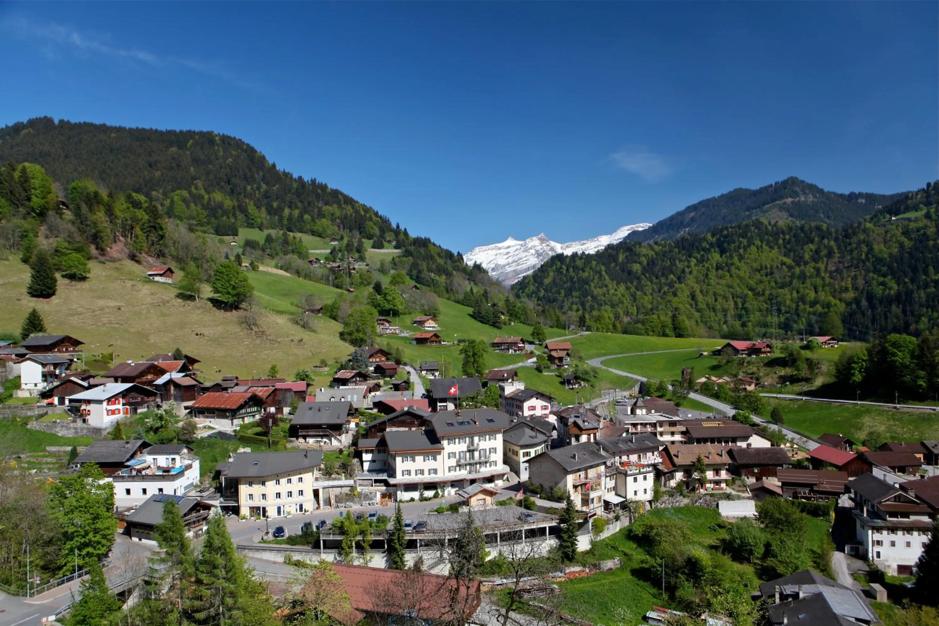 Bird's eye view in Hôtel du Cerf