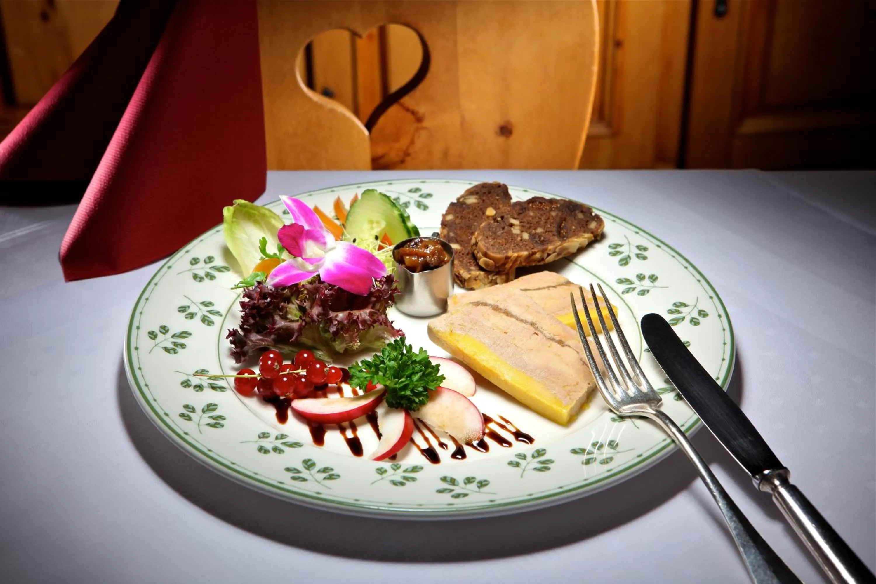 Food in Hôtel du Cerf