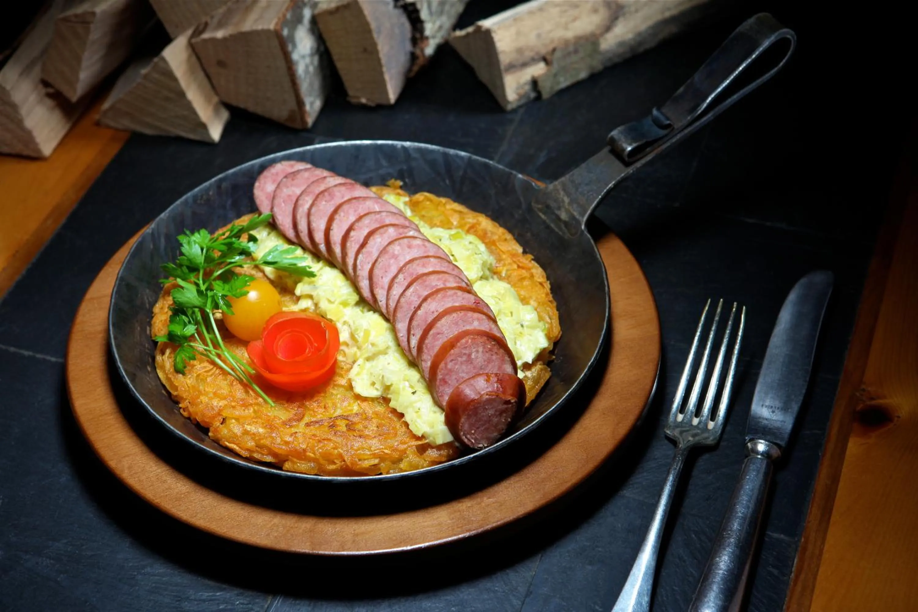 Food in Hôtel du Cerf