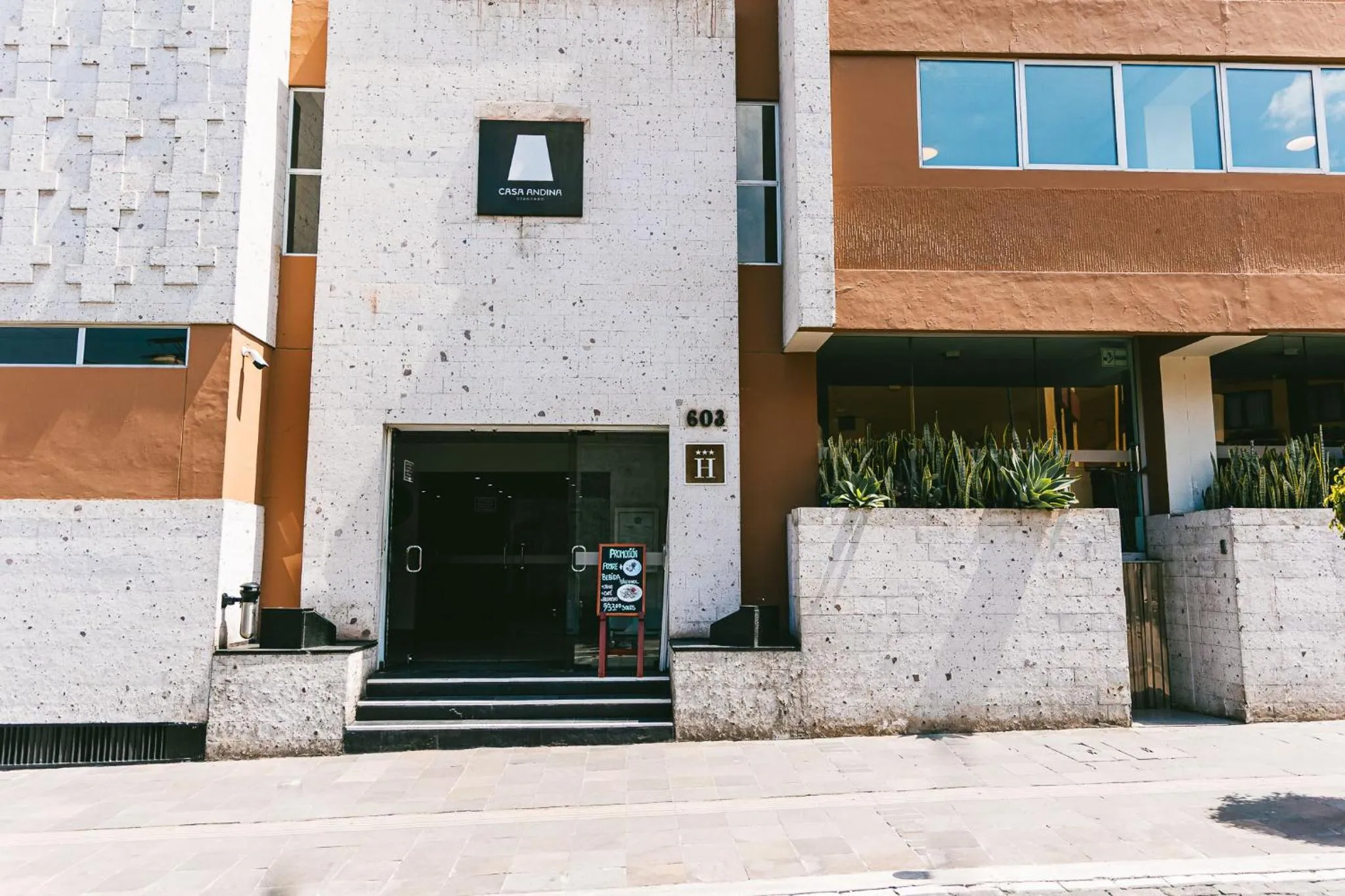 Facade/entrance in Casa Andina Standard Arequipa