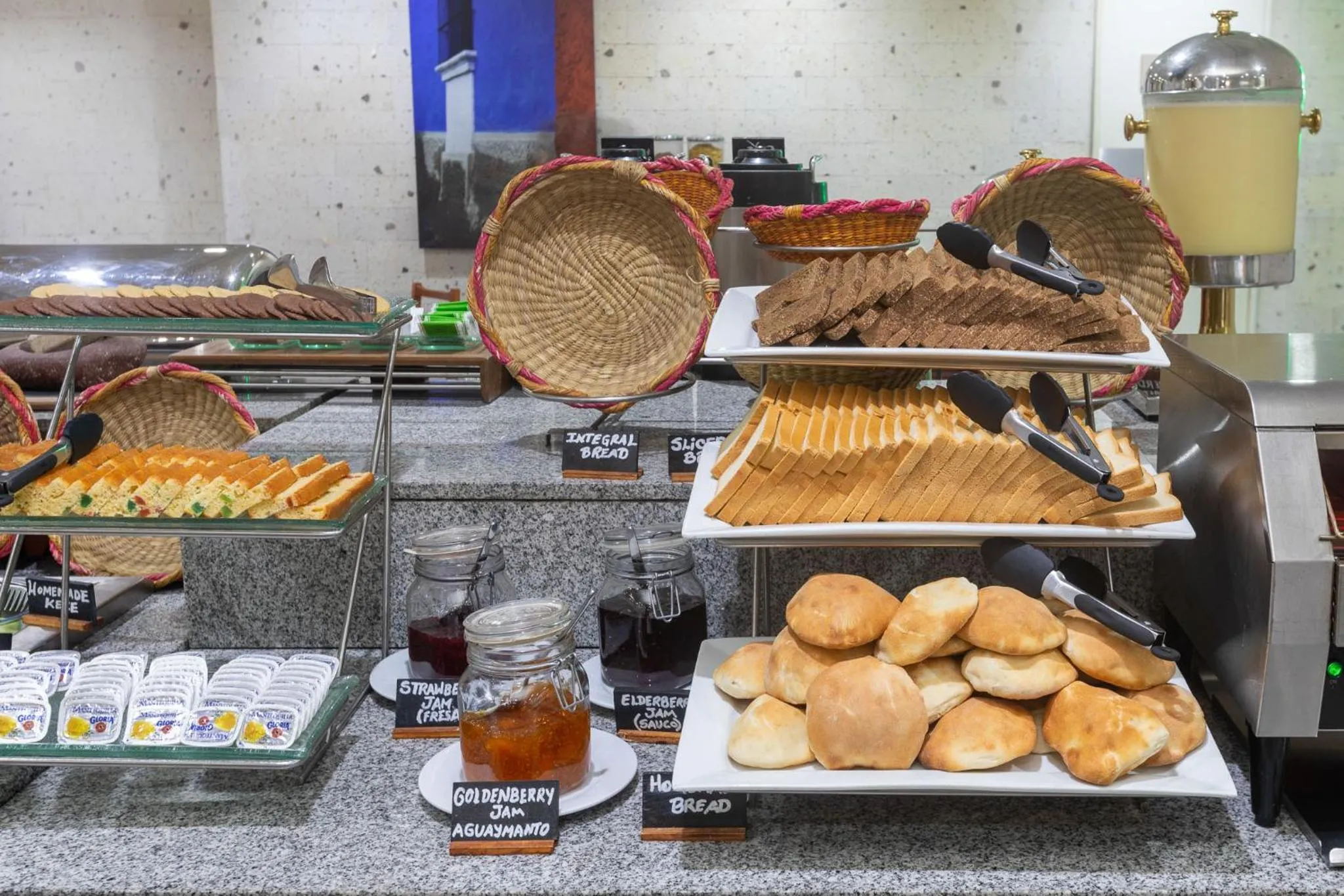 Buffet breakfast in Casa Andina Standard Arequipa