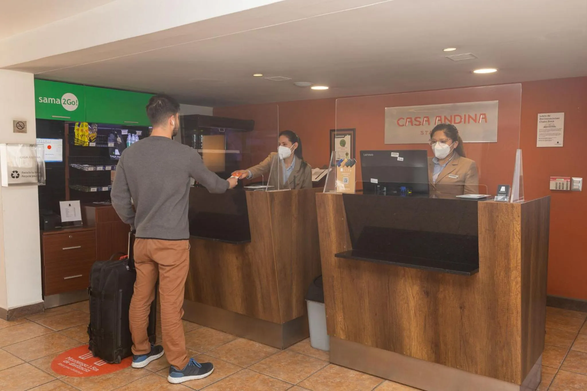 Lobby or reception in Casa Andina Standard Arequipa
