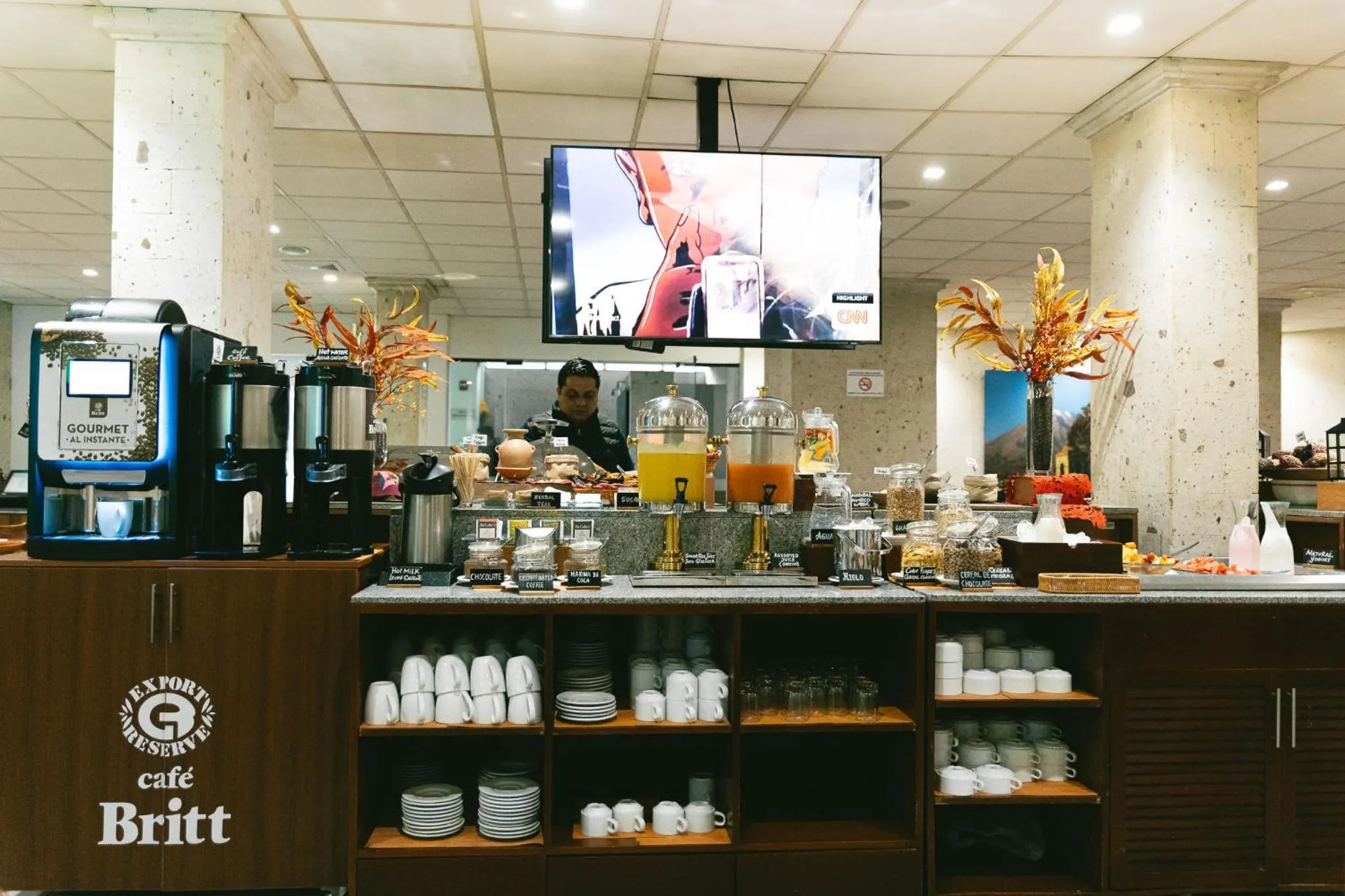 Buffet breakfast in Casa Andina Standard Arequipa