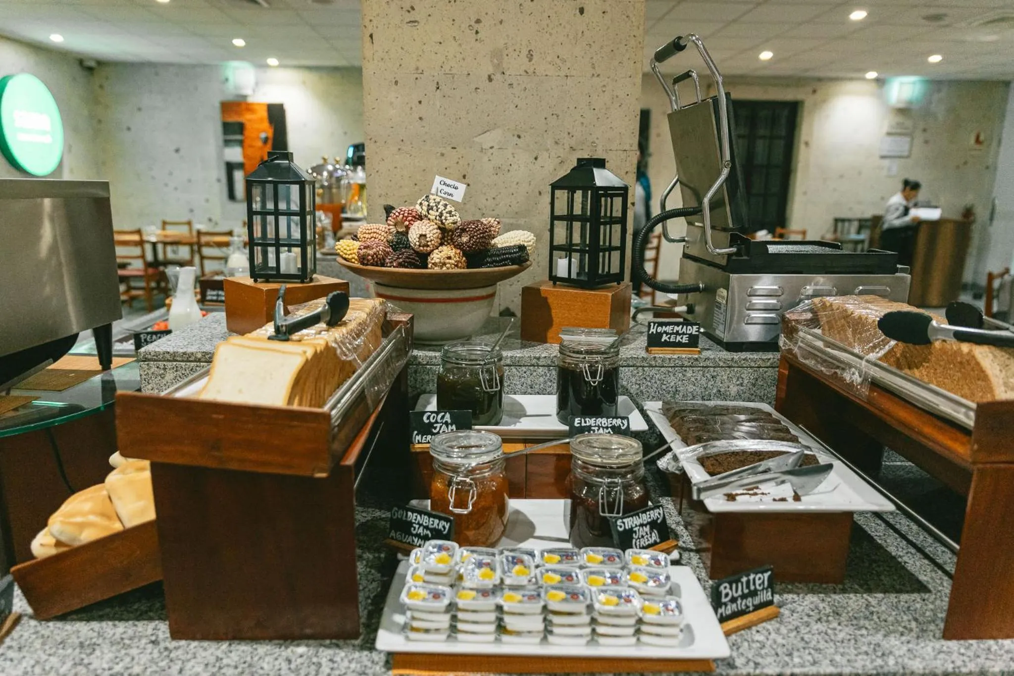 Buffet breakfast in Casa Andina Standard Arequipa