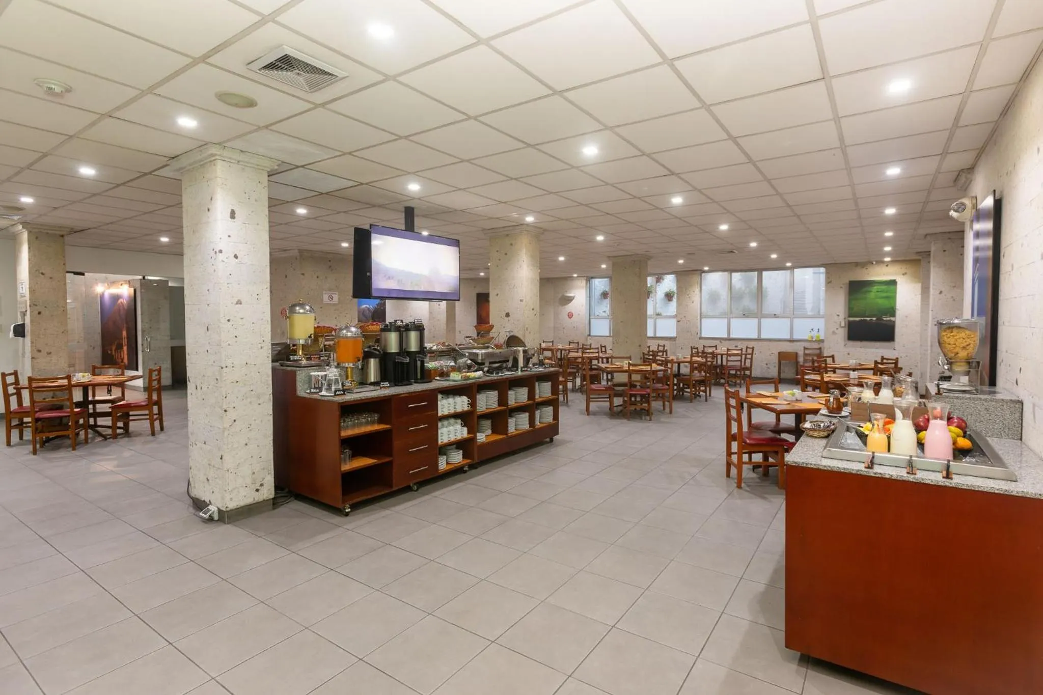 Buffet breakfast in Casa Andina Standard Arequipa