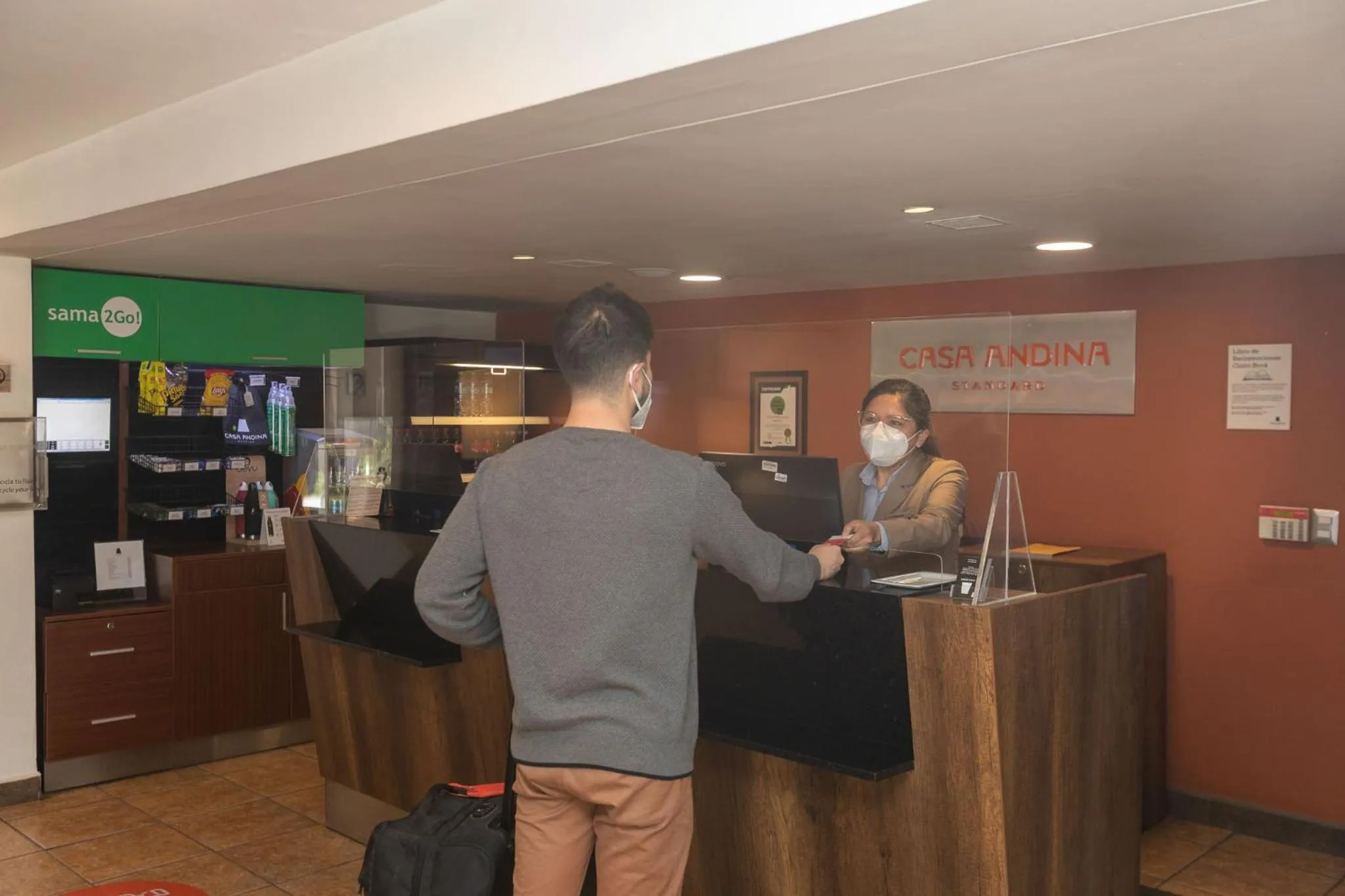 Lobby or reception in Casa Andina Standard Arequipa