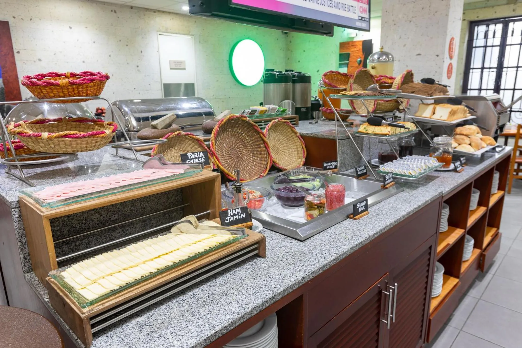 Buffet breakfast in Casa Andina Standard Arequipa