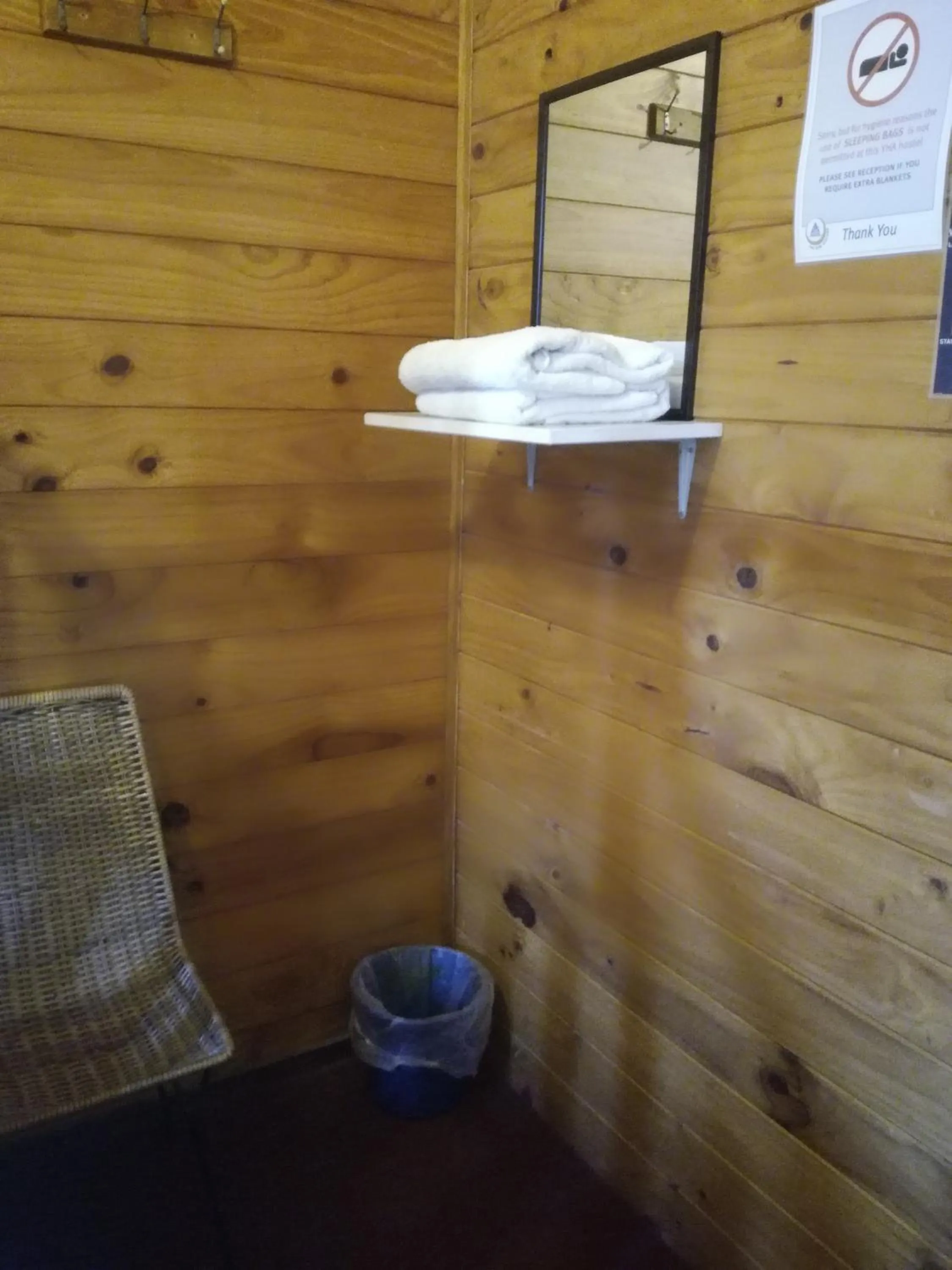 towels in JunoHall Backpackers