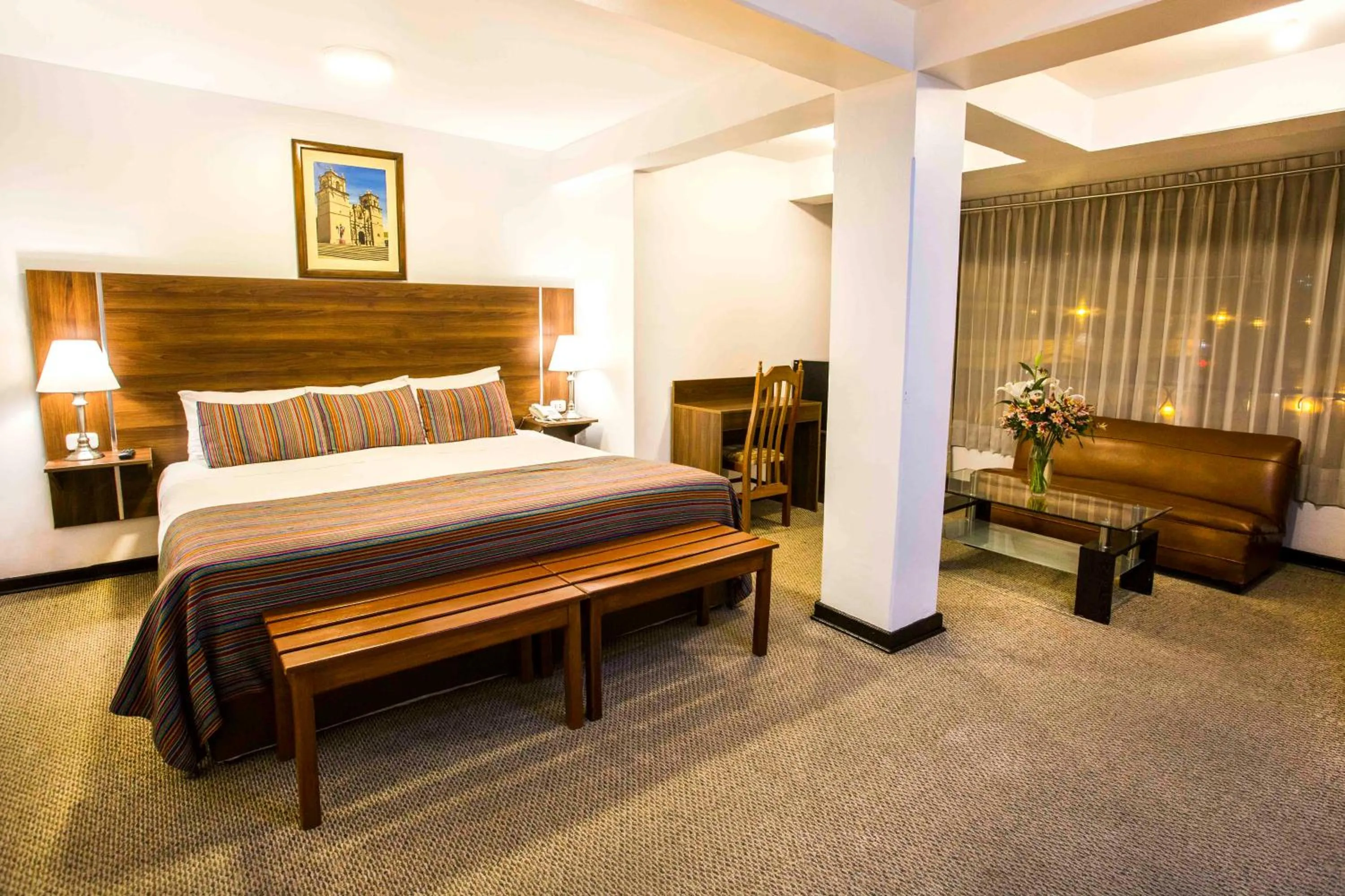 Photo of the whole room, Bed in Conde de Lemos Hotel