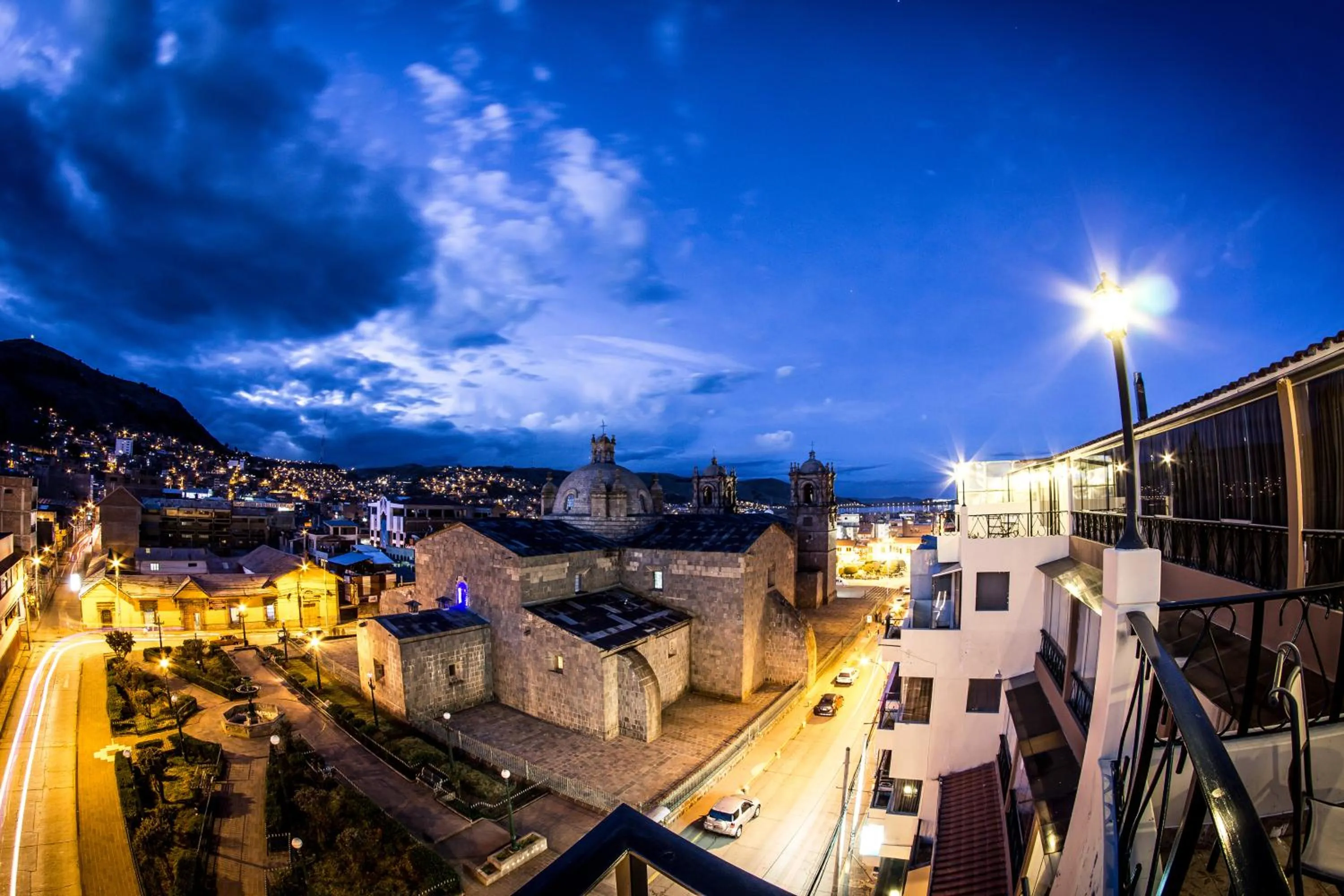 Street view in Conde de Lemos Hotel