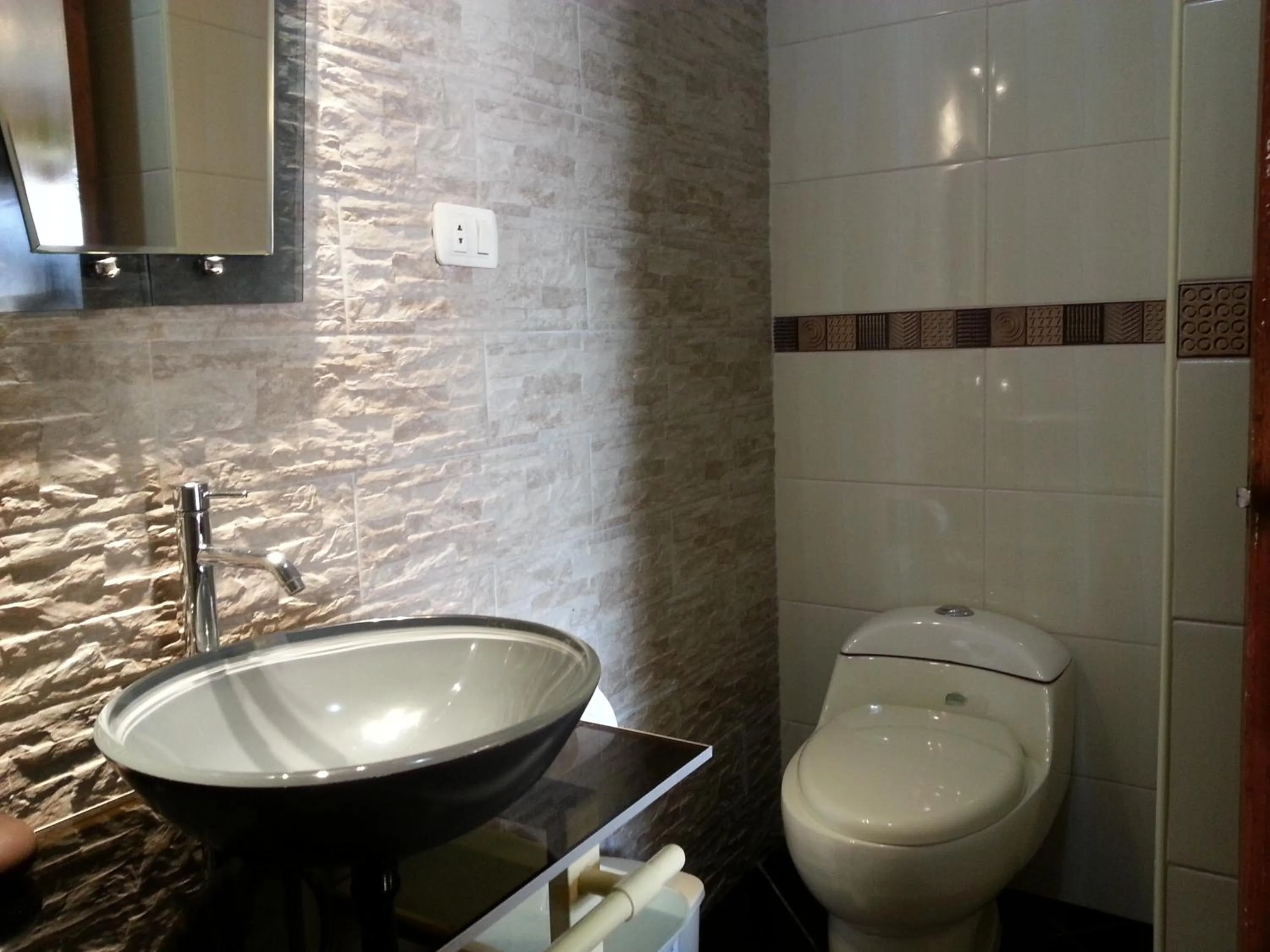 Bathroom in Conde de Lemos Hotel